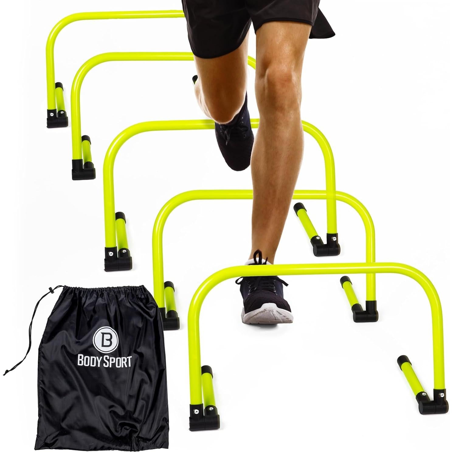 Obstáculos Ajustables Cuerpos Sport para Entrenamiento de Velocidad