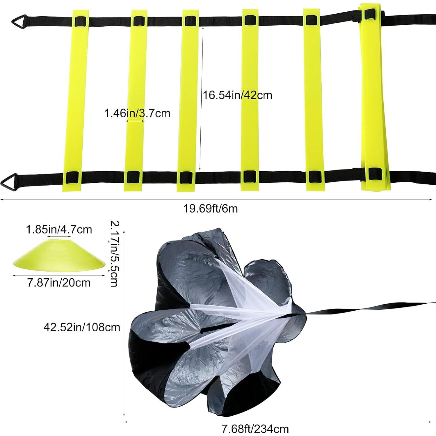 Conjunto de Entrenamiento Agilidad y Velocidad Amarine Made
