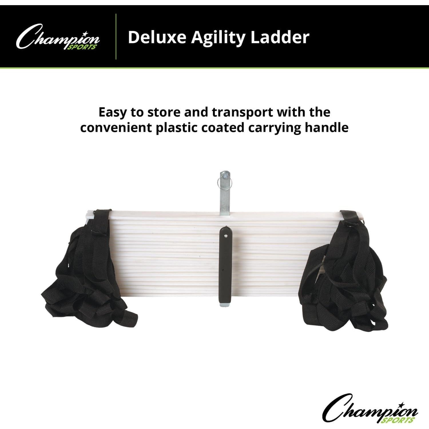 Escalera de Agilidad Deluxe Champion Sports 9.14 m Ajustable