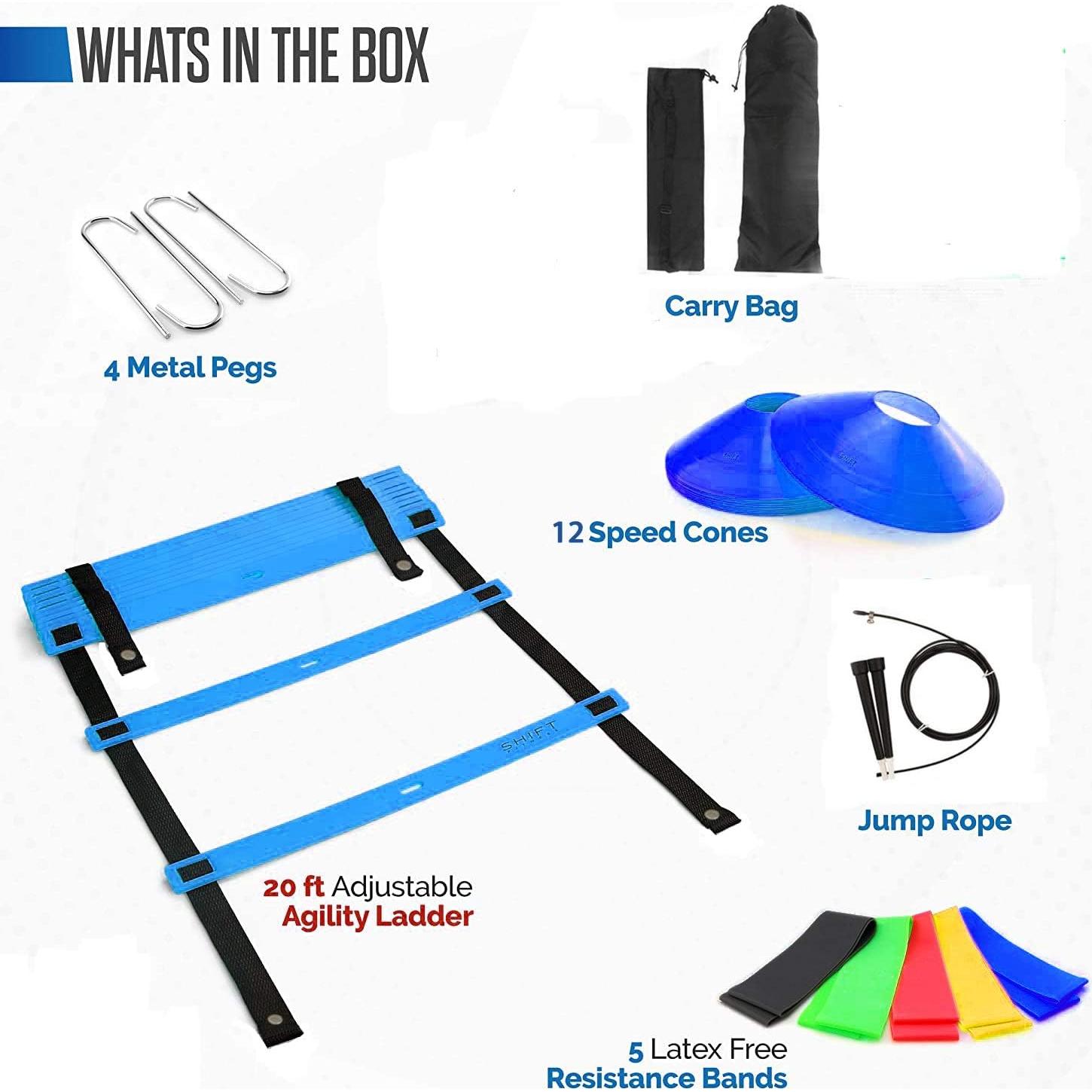 Conjunto de Entrenamiento de Velocidad Kevirice 12 Peldaños