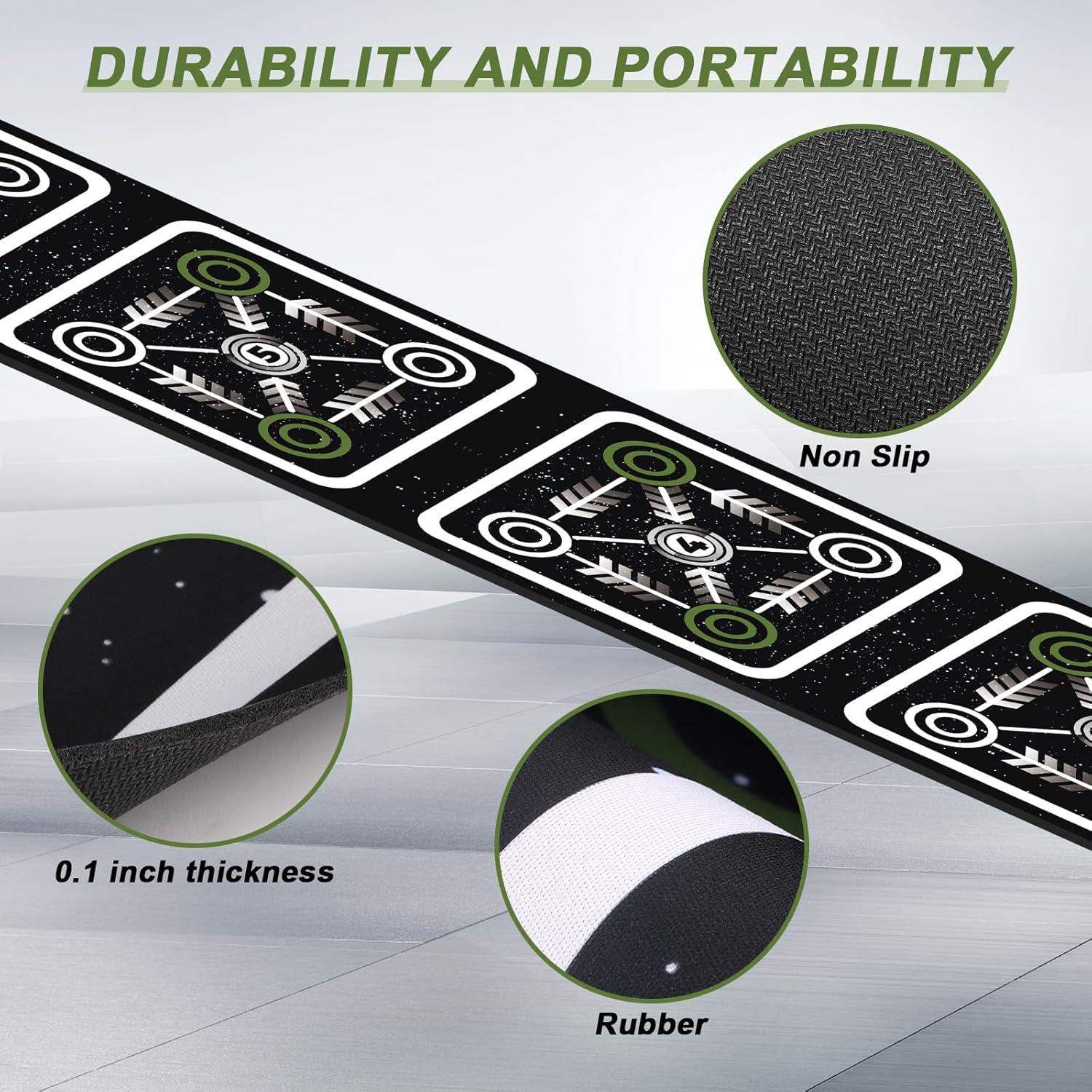 Alfombra de Agilidad NELOMO 360x40 cm para Entrenamiento