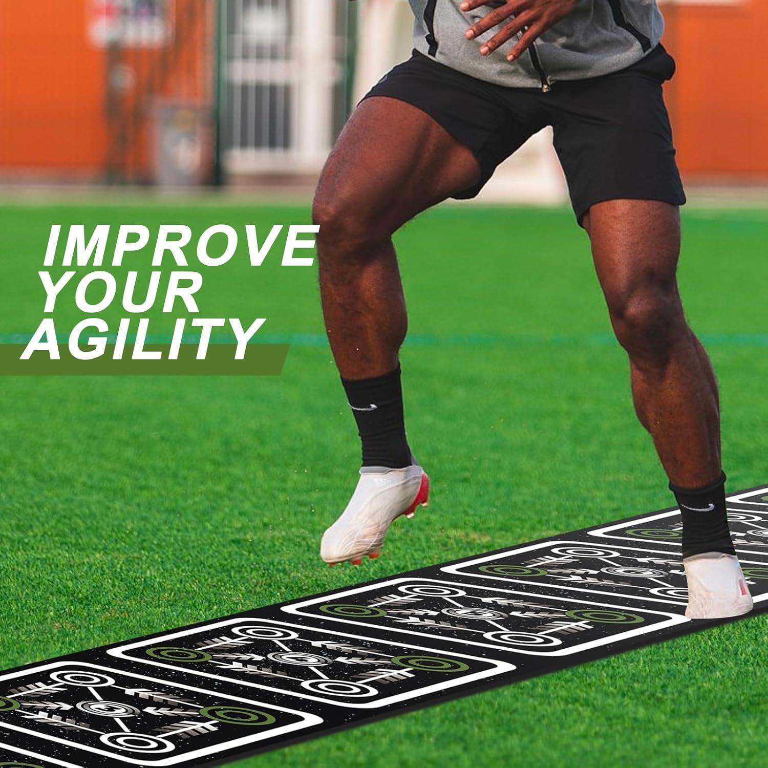 Alfombra de Agilidad NELOMO 360x40 cm para Entrenamiento