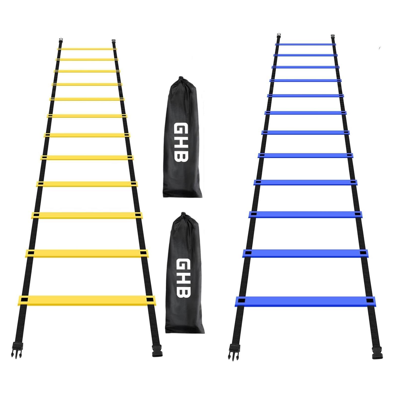 Escalera de Agilidad GHB Pro 2 Paquete 12 Peldaños 6m