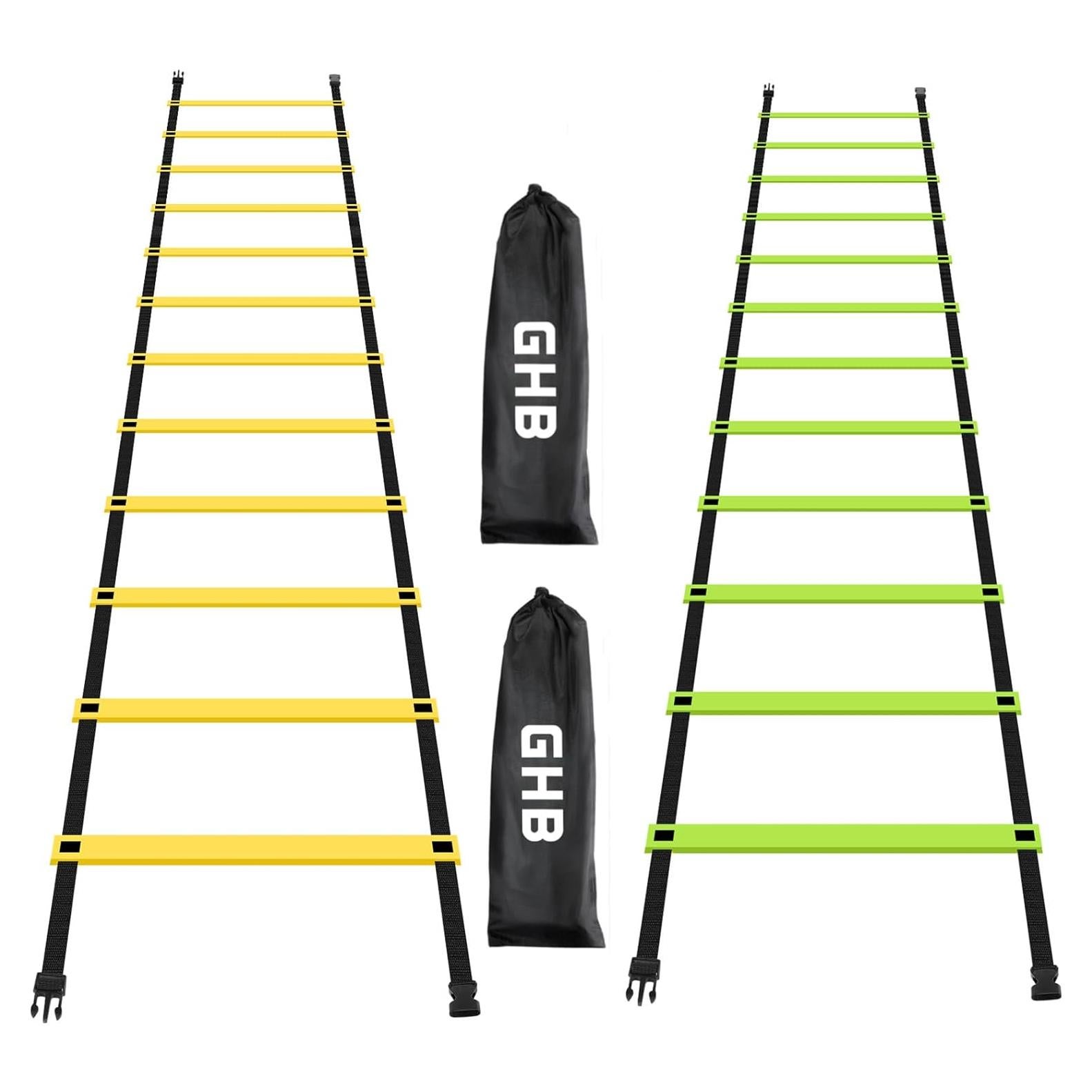 Escalera de Agilidad GHB Pro 2 Paquete 12 Peldaños 6m