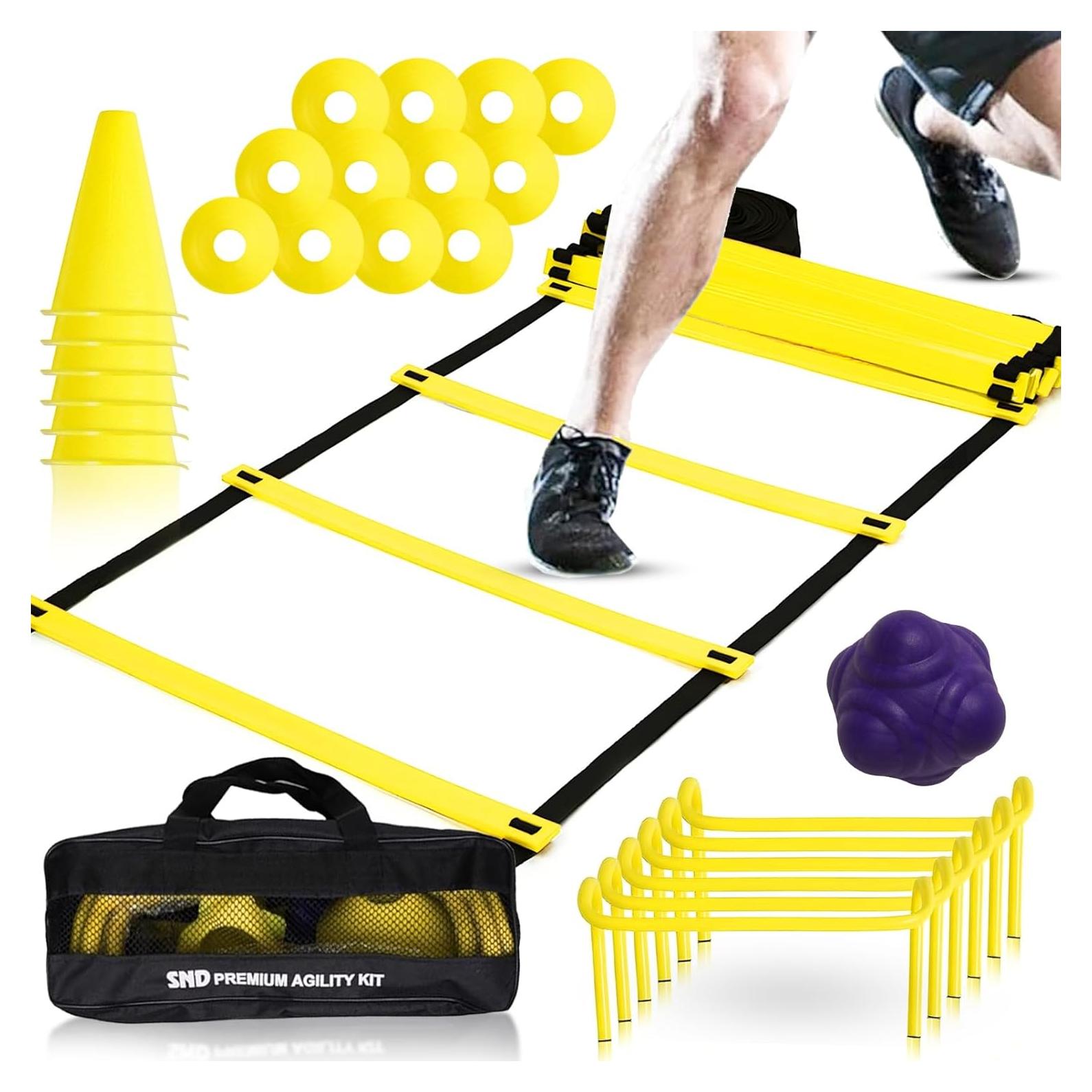 Kit de Entrenamiento de Fútbol 22 Yards Pro - Escalera y Conos