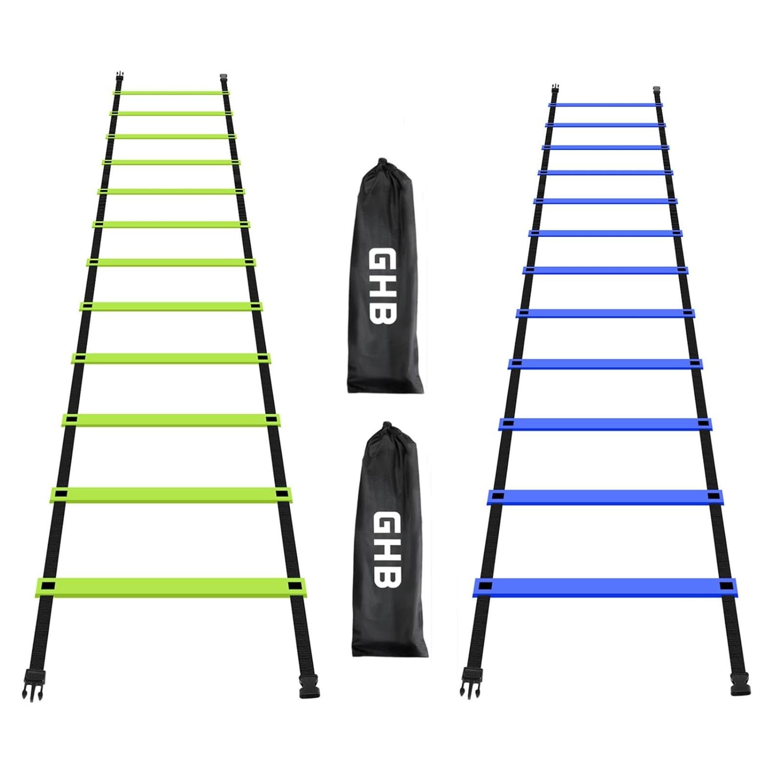 Escalera de Agilidad GHB Pro 2 Paquete 12 Peldaños 6.1m