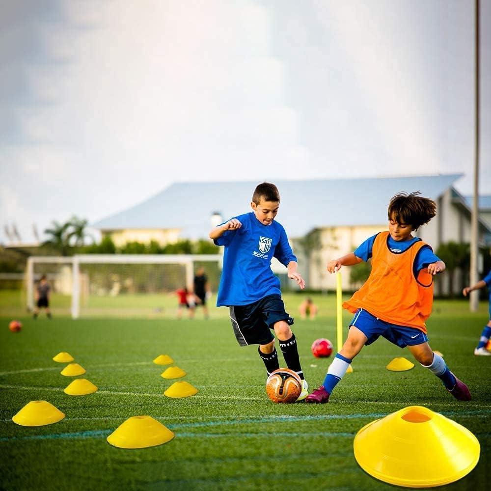 Conjunto de Entrenamiento Deportivo SONPAOLU - Escalera de Agilidad, 8 Conos y Paracaídas