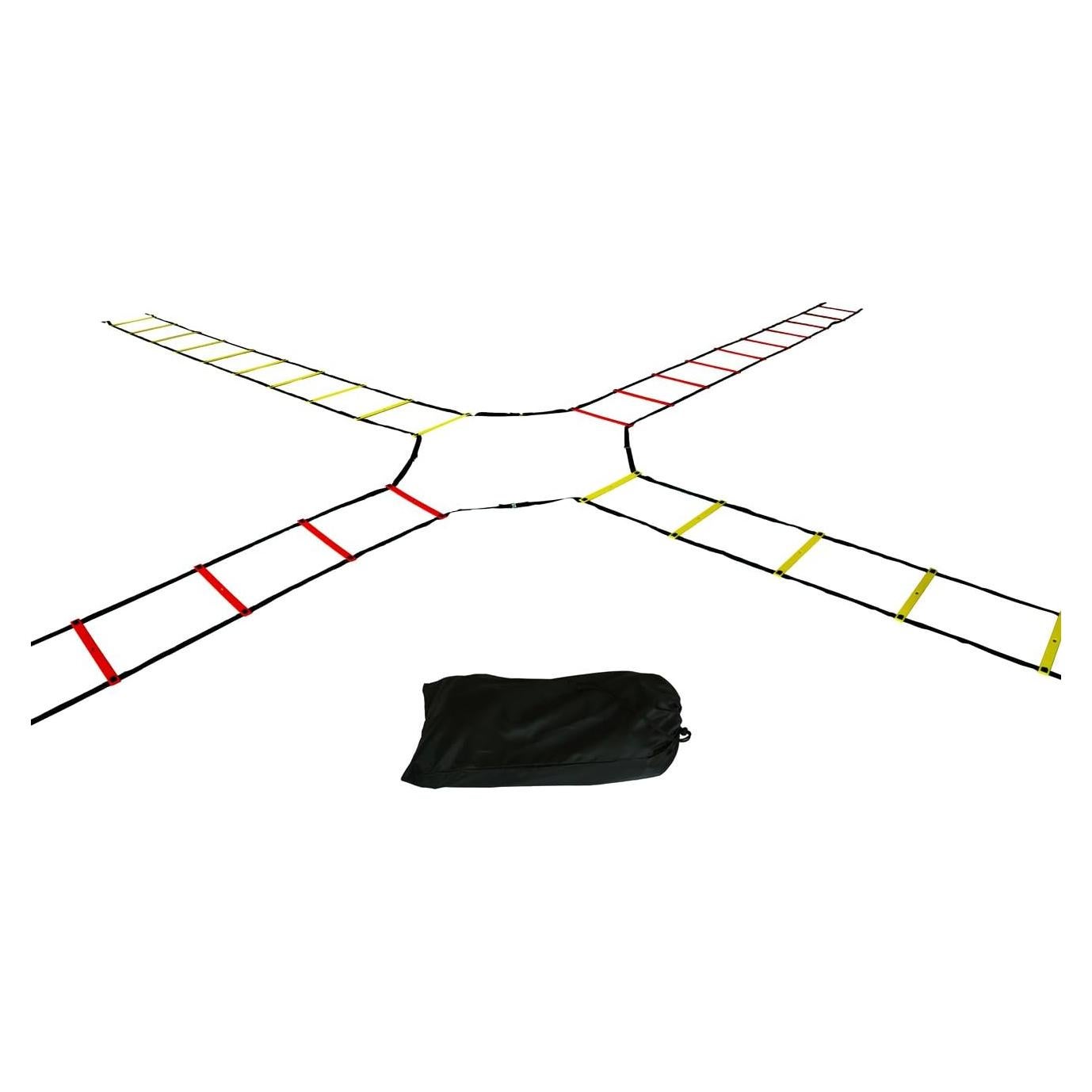 Escalera de Agilidad Cuádruple Trademark Innovations - 12 Peldaños