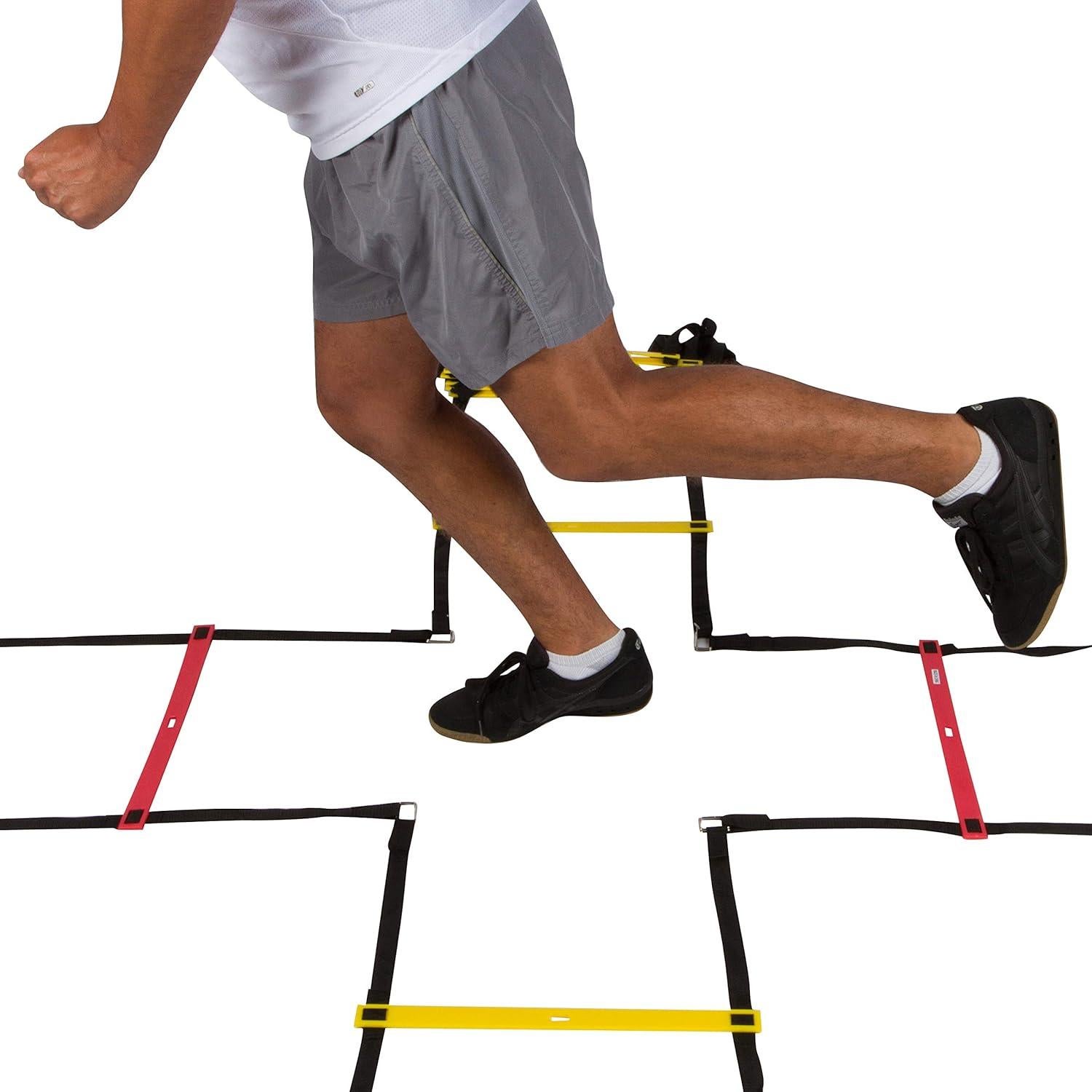 Escalera de Agilidad Cuádruple Trademark Innovations - 12 Peldaños