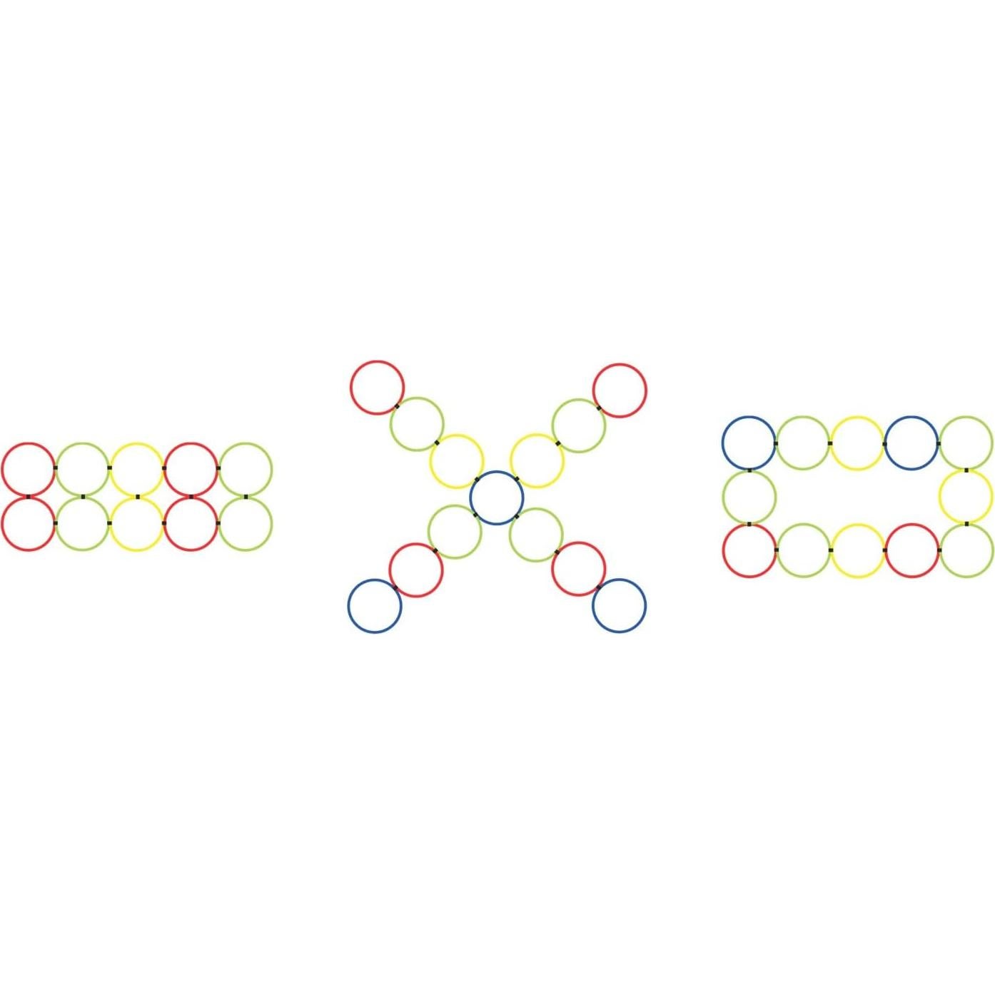 Escalera de Agilidad Champion Sports Hoop 5.49 m Multicolor