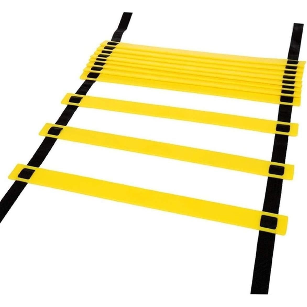 Escalera de Agilidad 6M 12 Peldaños 1 Stop Soccer con Conos