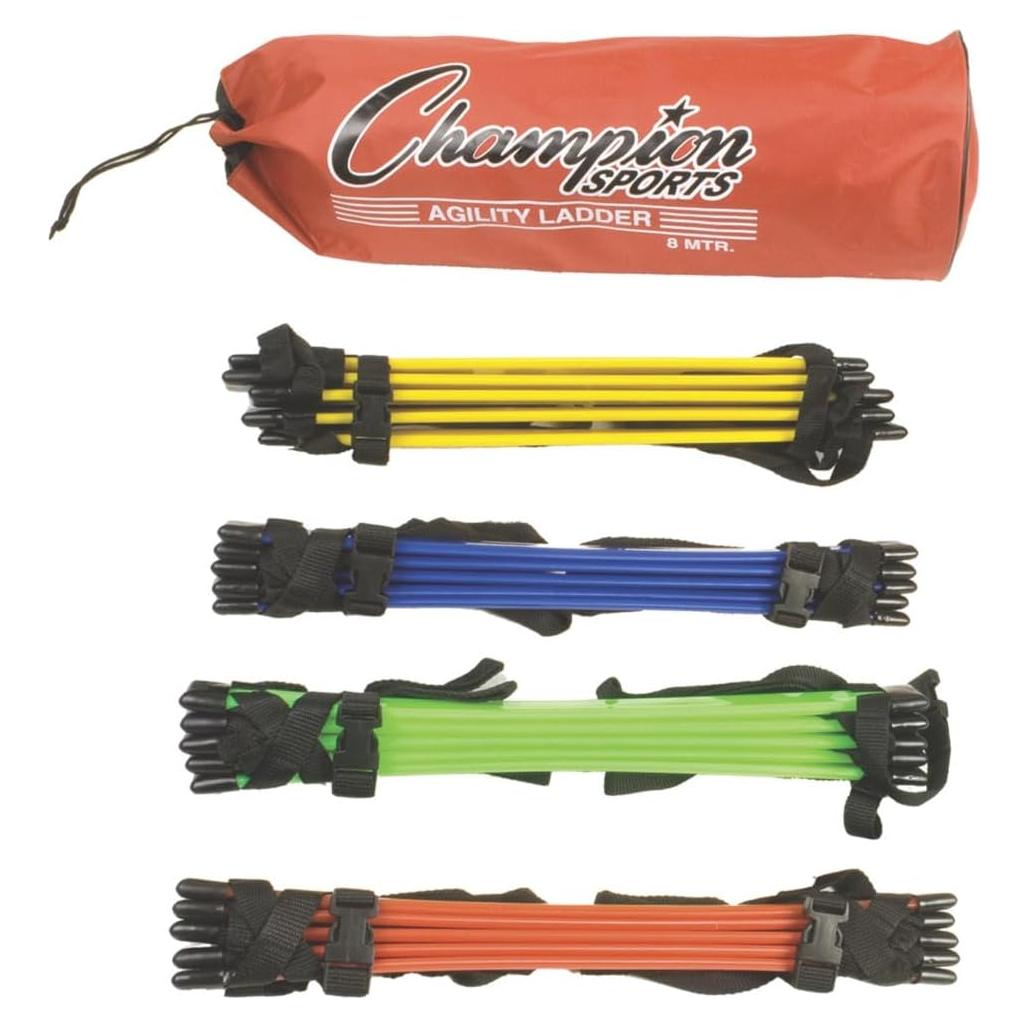 Escalera de Agilidad Seccionada Champion Sports 2M Multicolor
