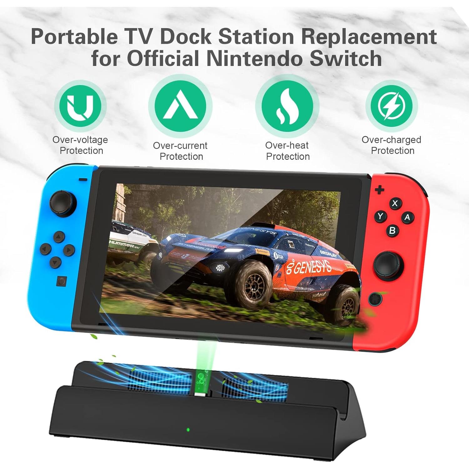 Estación de Acoplamiento RuntoGOL para Switch HDMI 4K