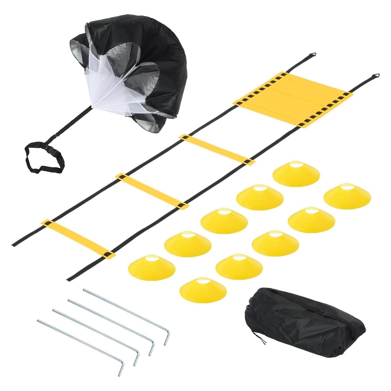 Kit de Entrenamiento de Velocidad PATIKIL con Escalera 6m