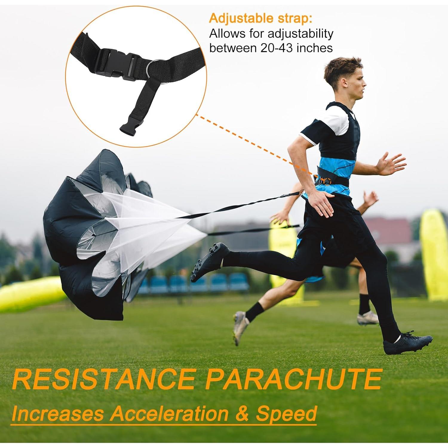 Kit de Entrenamiento de Velocidad PATIKIL con Escalera 6m