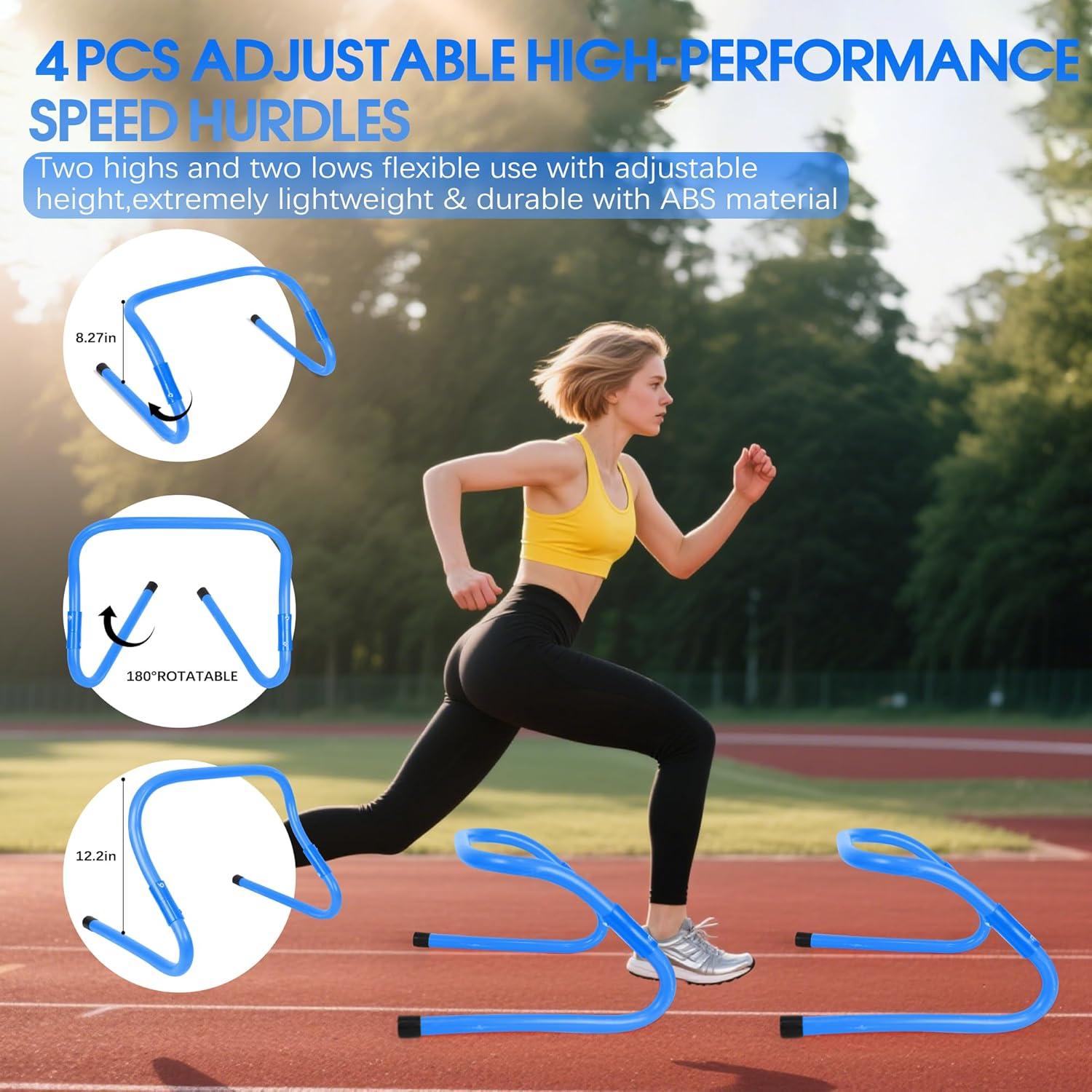 Kit de Entrenamiento de Agilidad WHBDGP con Escalera 6m