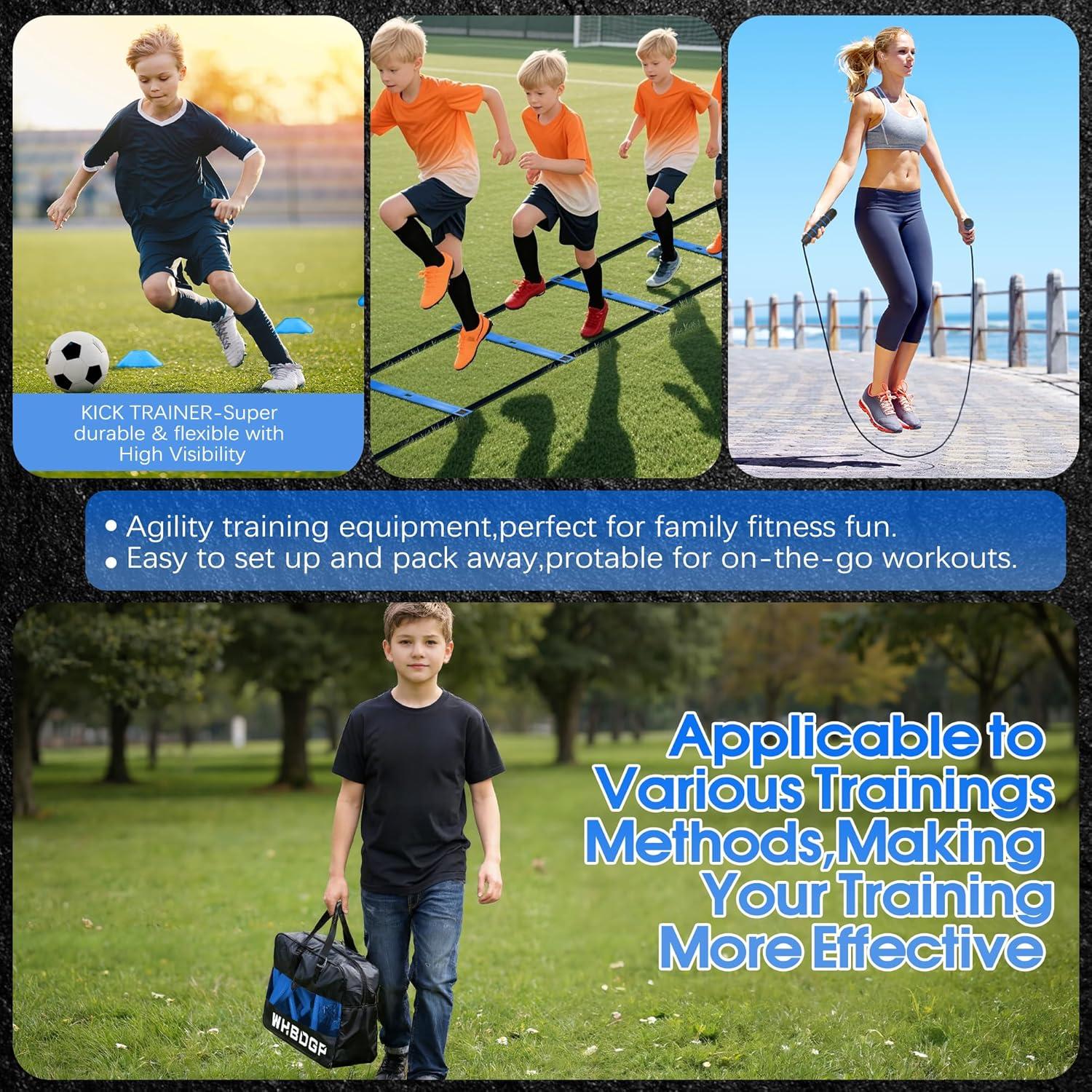 Kit de Entrenamiento de Agilidad WHBDGP con Escalera 6m