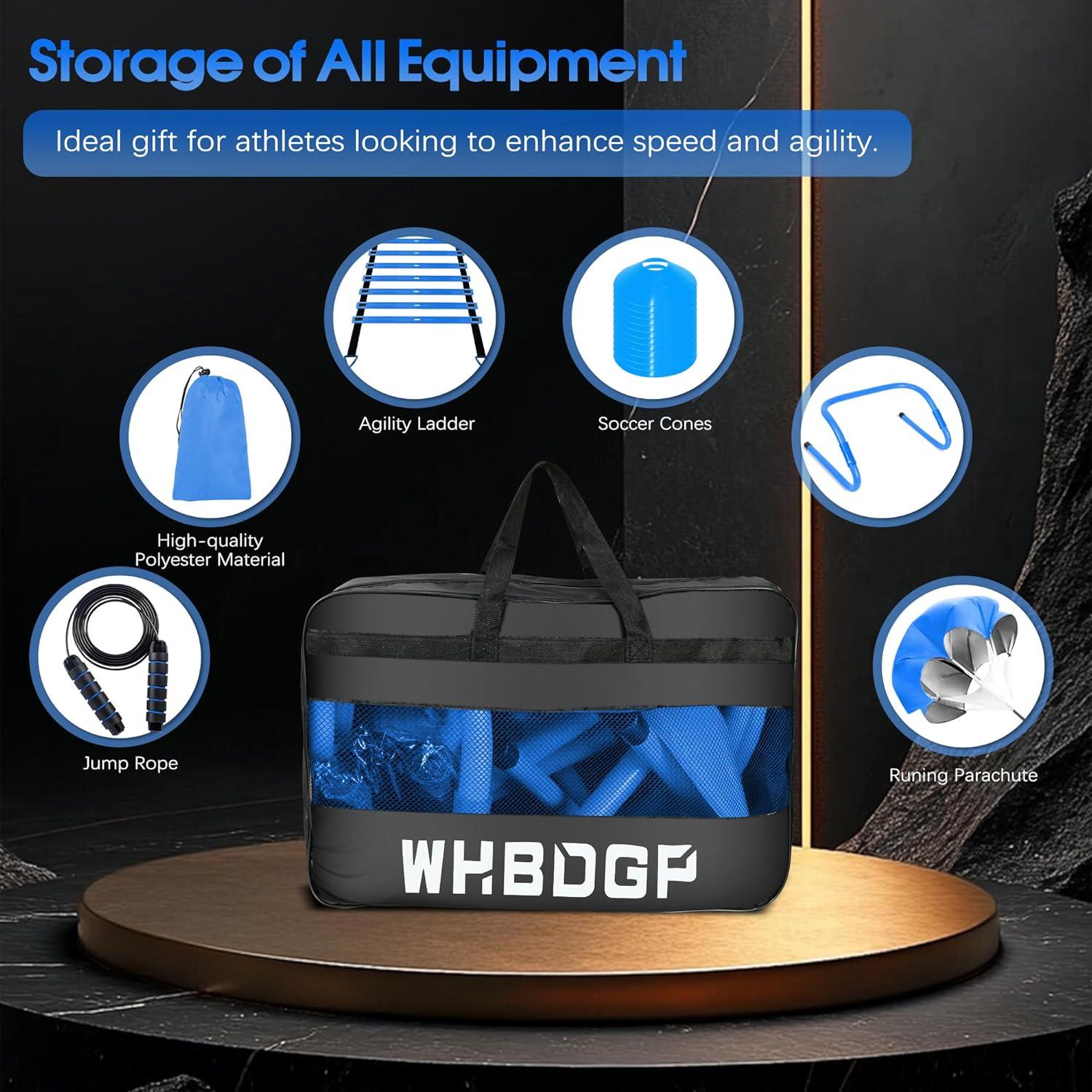 Kit de Entrenamiento de Agilidad WHBDGP con Escalera 6m