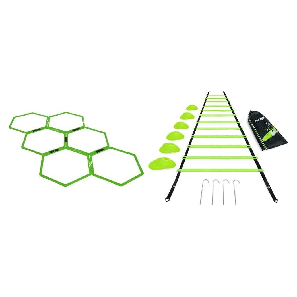 Conjunto de Agilidad Yes4All: Anillos, Escalera y Conos