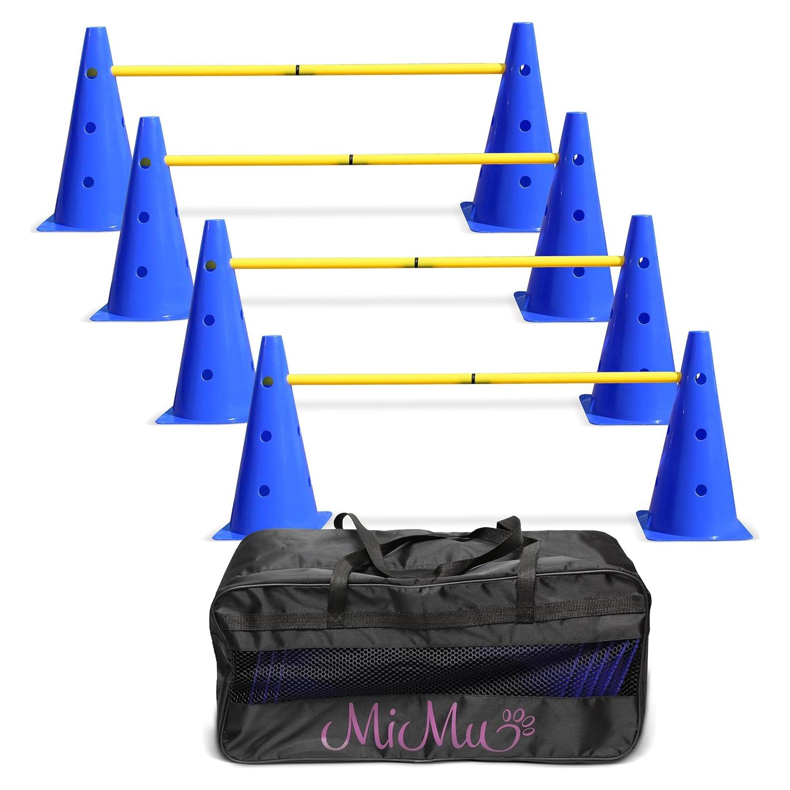 Conjunto de Conos de Agilidad MiMu - Entrenamiento para Perros