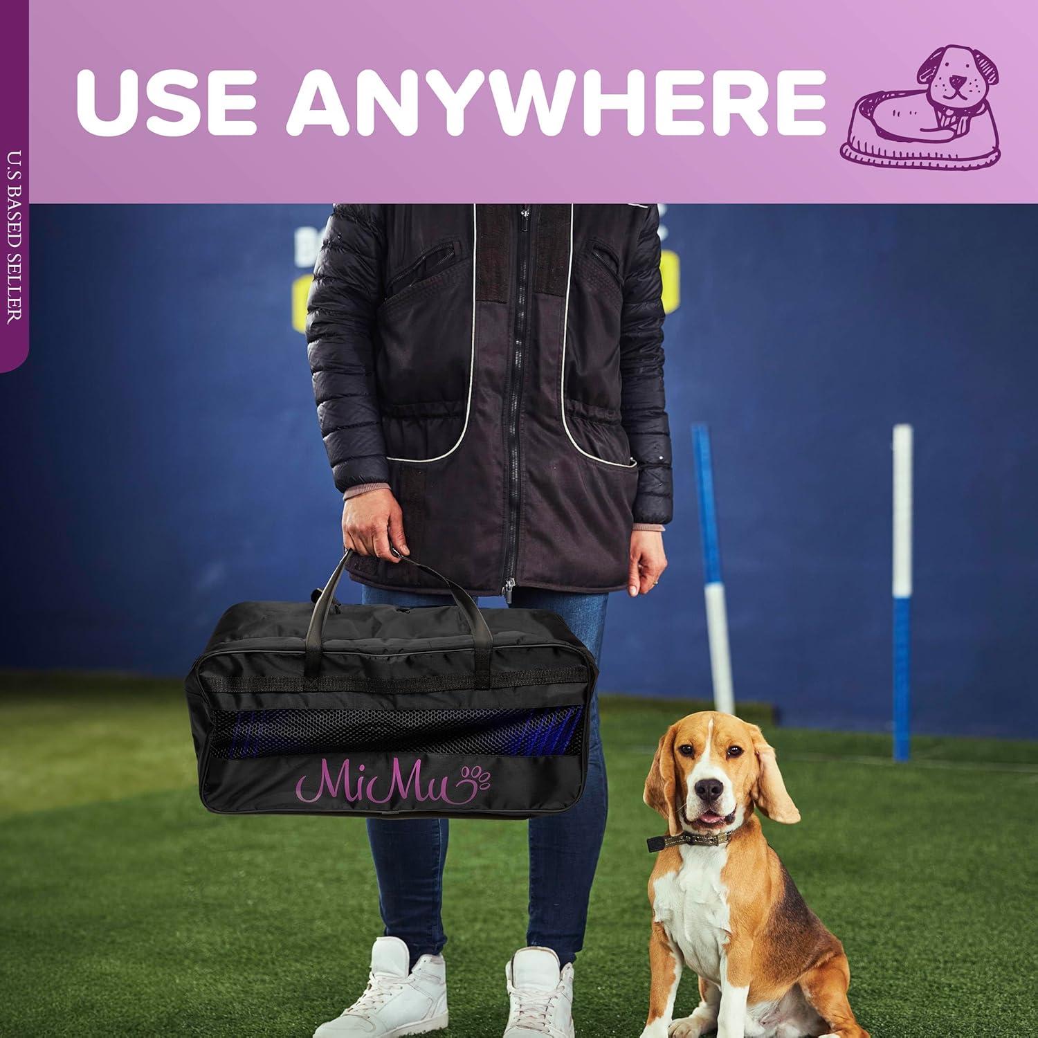 Conjunto de Conos de Agilidad MiMu - Entrenamiento para Perros