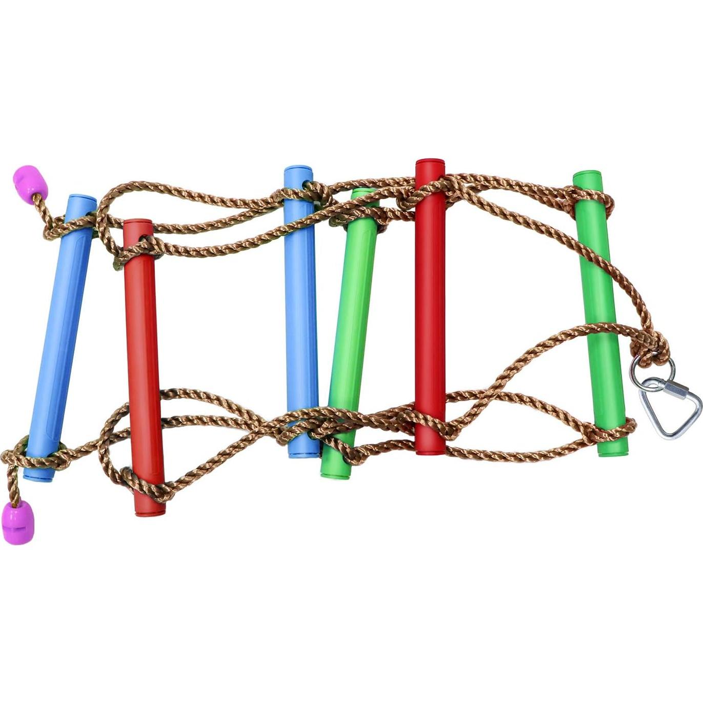 Escalera de Cuerda Ninja Rainbow Craft 2.01m para Niños