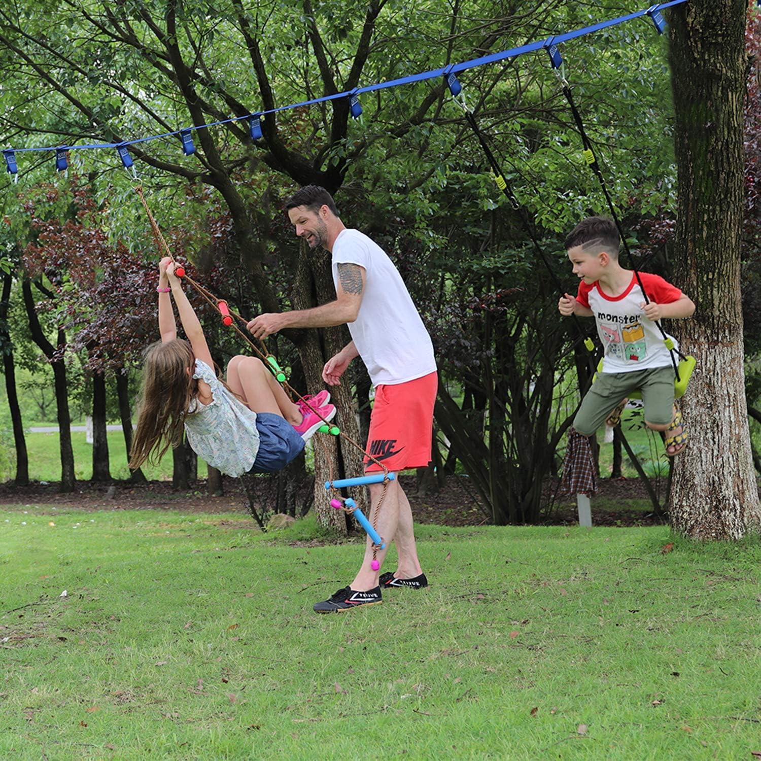 Escalera de Cuerda Ninja Rainbow Craft 2.01m para Niños