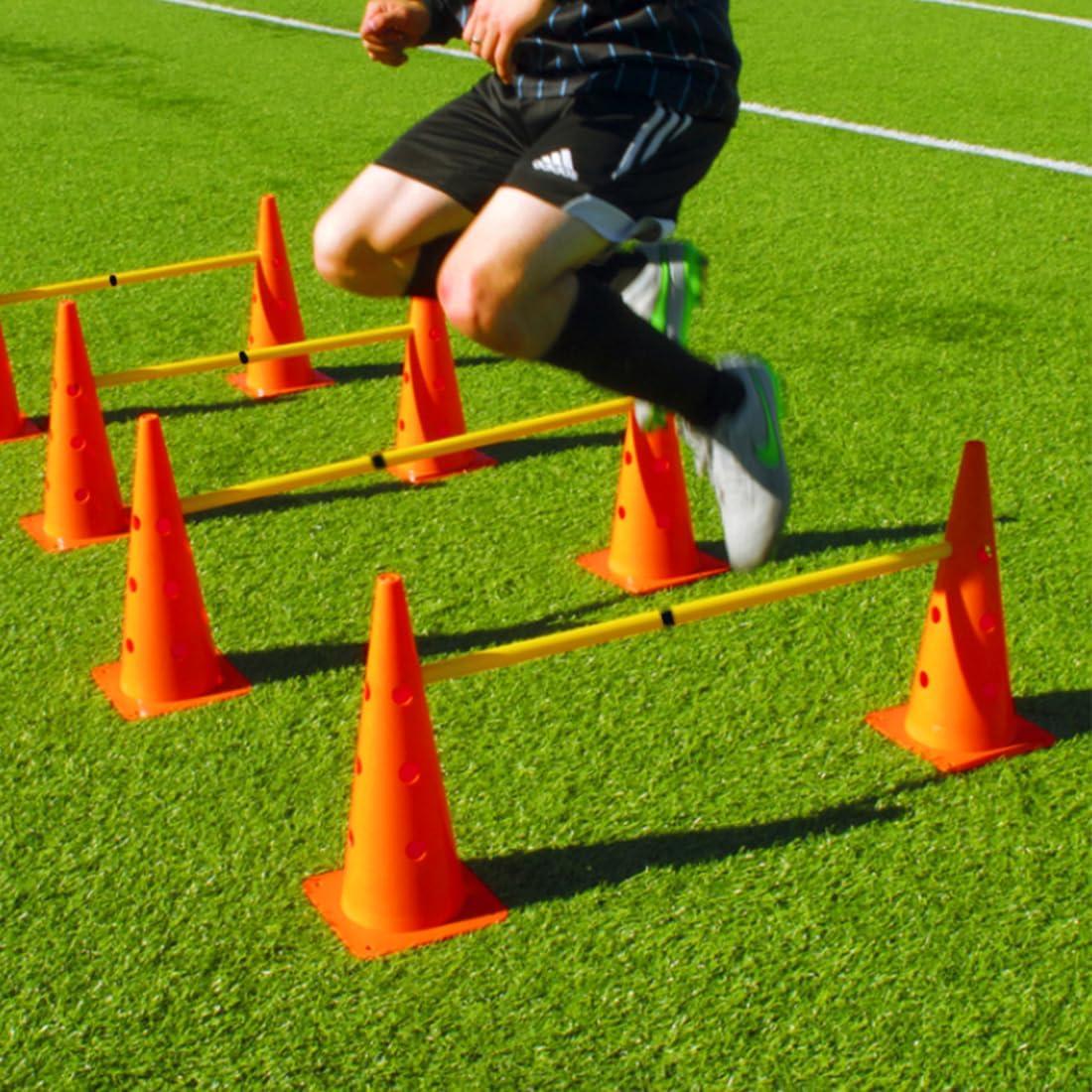 Conjunto de Entrenamiento Deportivo ASENVER - 10 Conos + Escalera 6m
