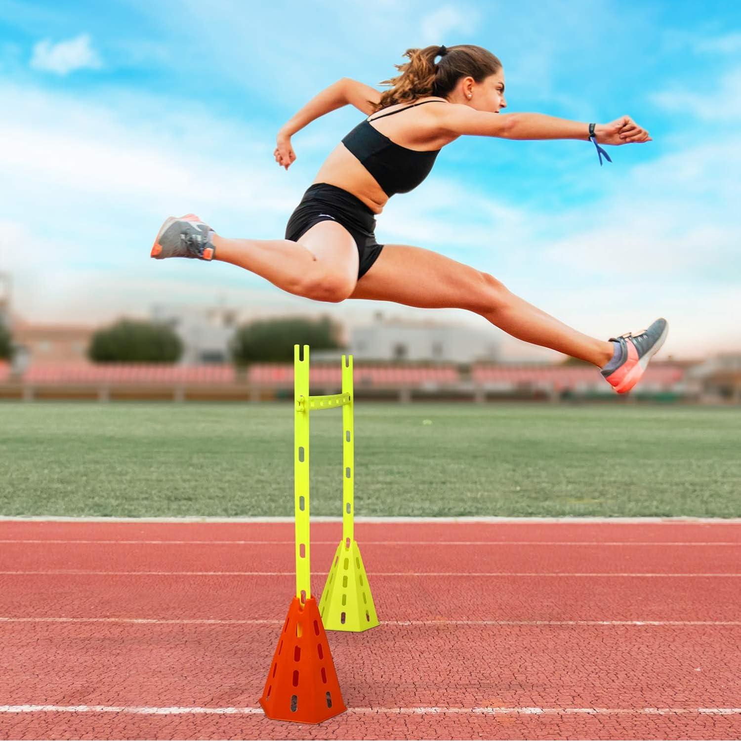 Conjunto de Entrenamiento de Agilidad Yes4All - 8 Conos y 4 Barras