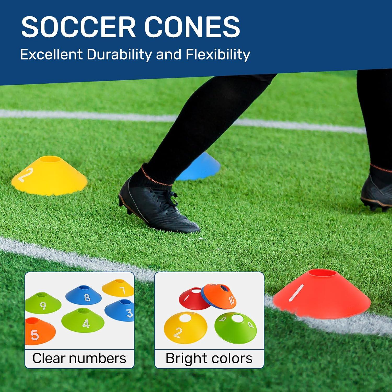 Kit de Entrenamiento de Agilidad Sapsisel con Escalera 6.1m y 10 Conos