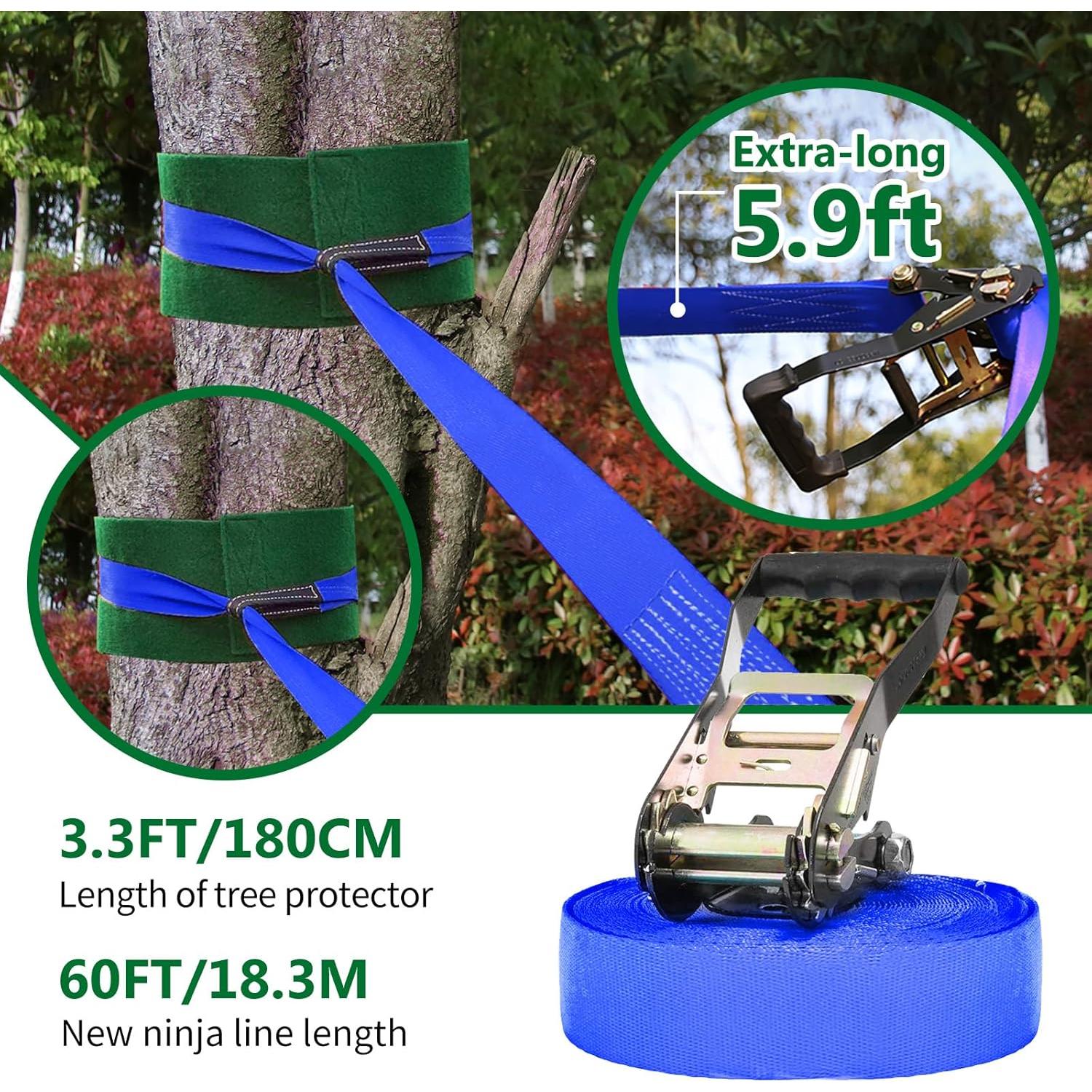 Curso de Obstáculos Ninja Dripex 18.29m con 10 Accesorios