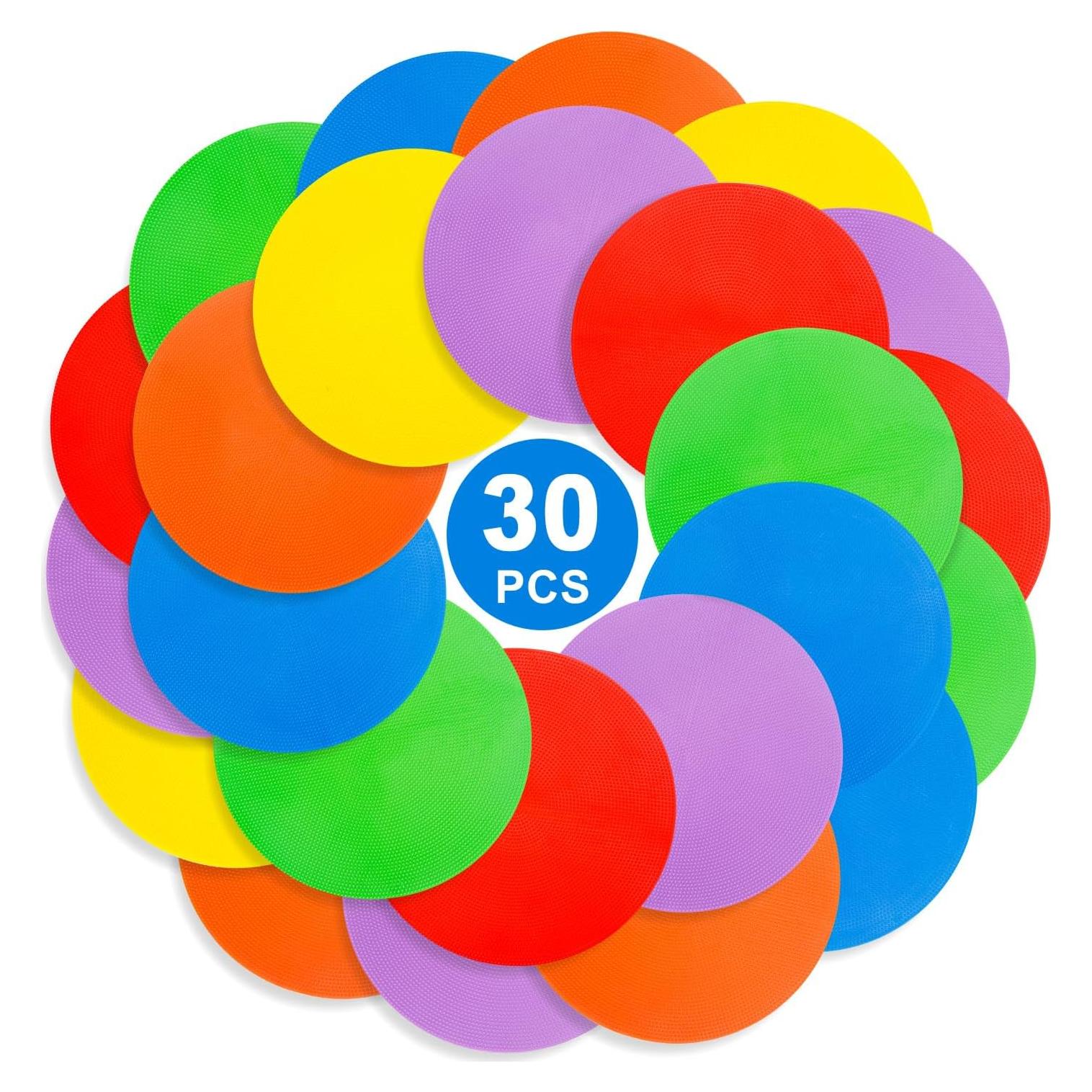 Conos Planos de Agilidad WildTracks 30 pcs 22.95 cm Antideslizantes