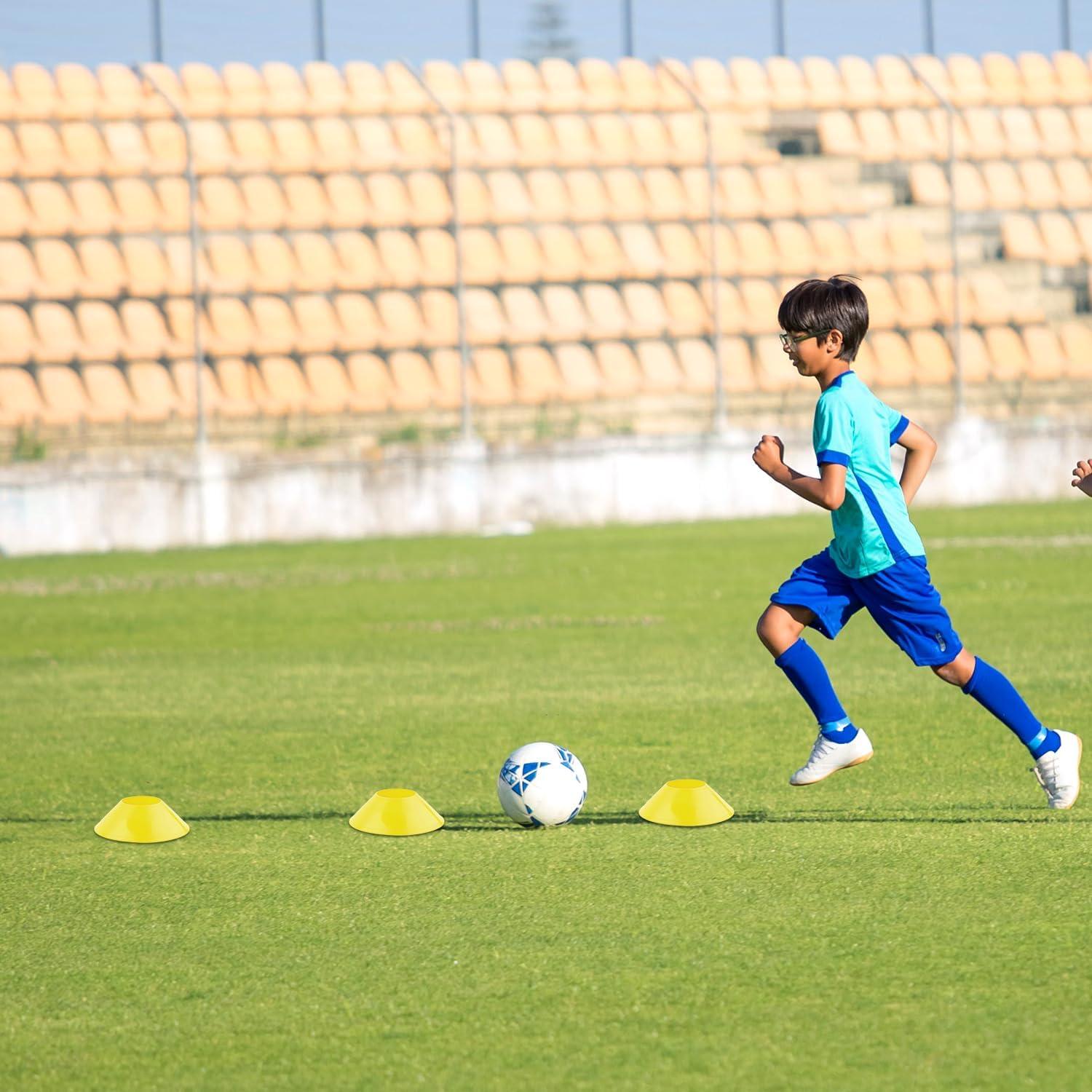 20 Conos de Entrenamiento XIHIRCD para Fútbol y Agilidad