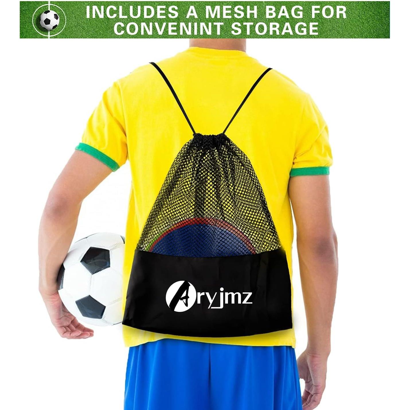 Marcadores de Piso Antideslizantes Aryjmz 9 Pulgadas 9 Piezas