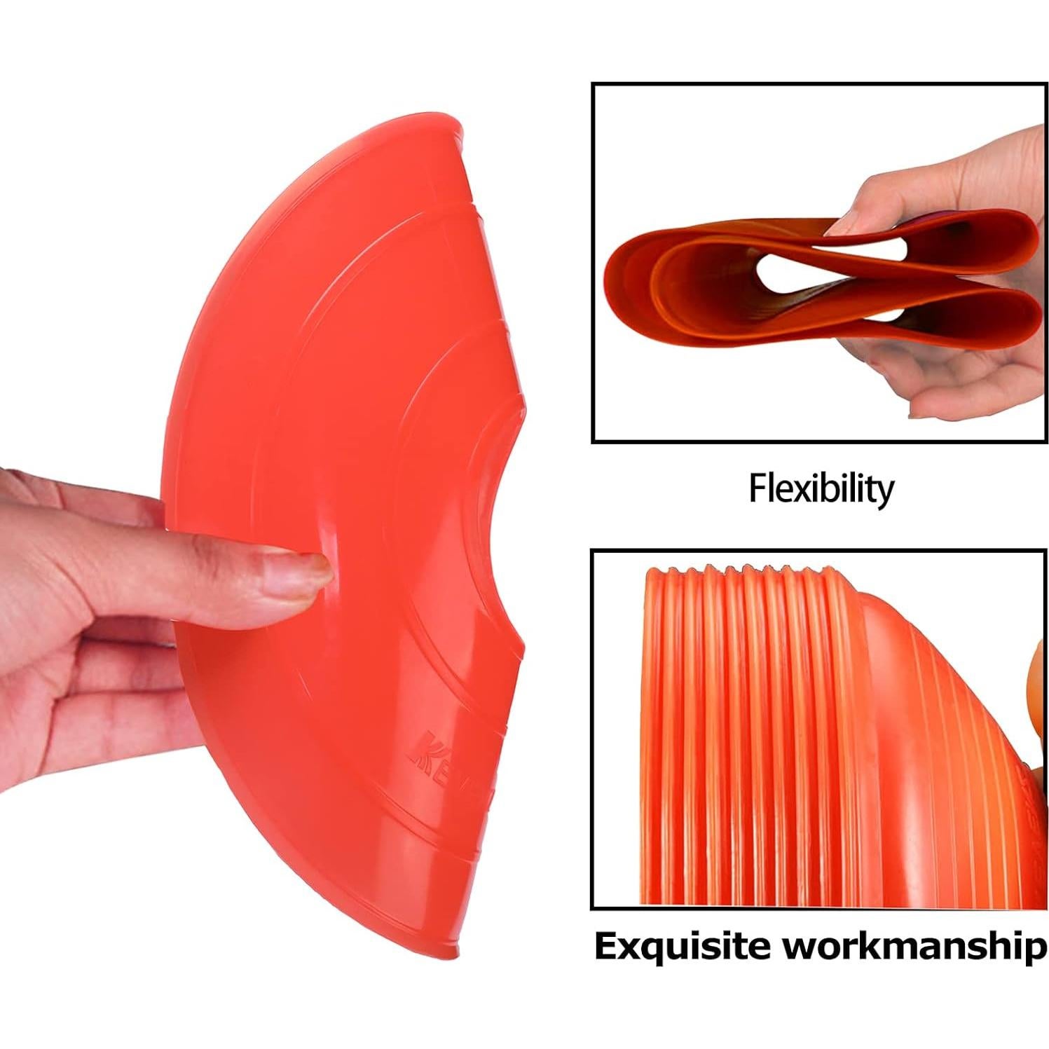 Conos de Entrenamiento de Fútbol KEVENZ 50-Pack Multicolor