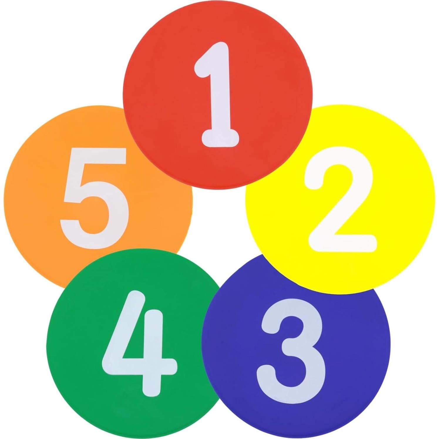 Marcadores de Poliéster Antideslizantes Nuburbur 22.86 cm 10PCS