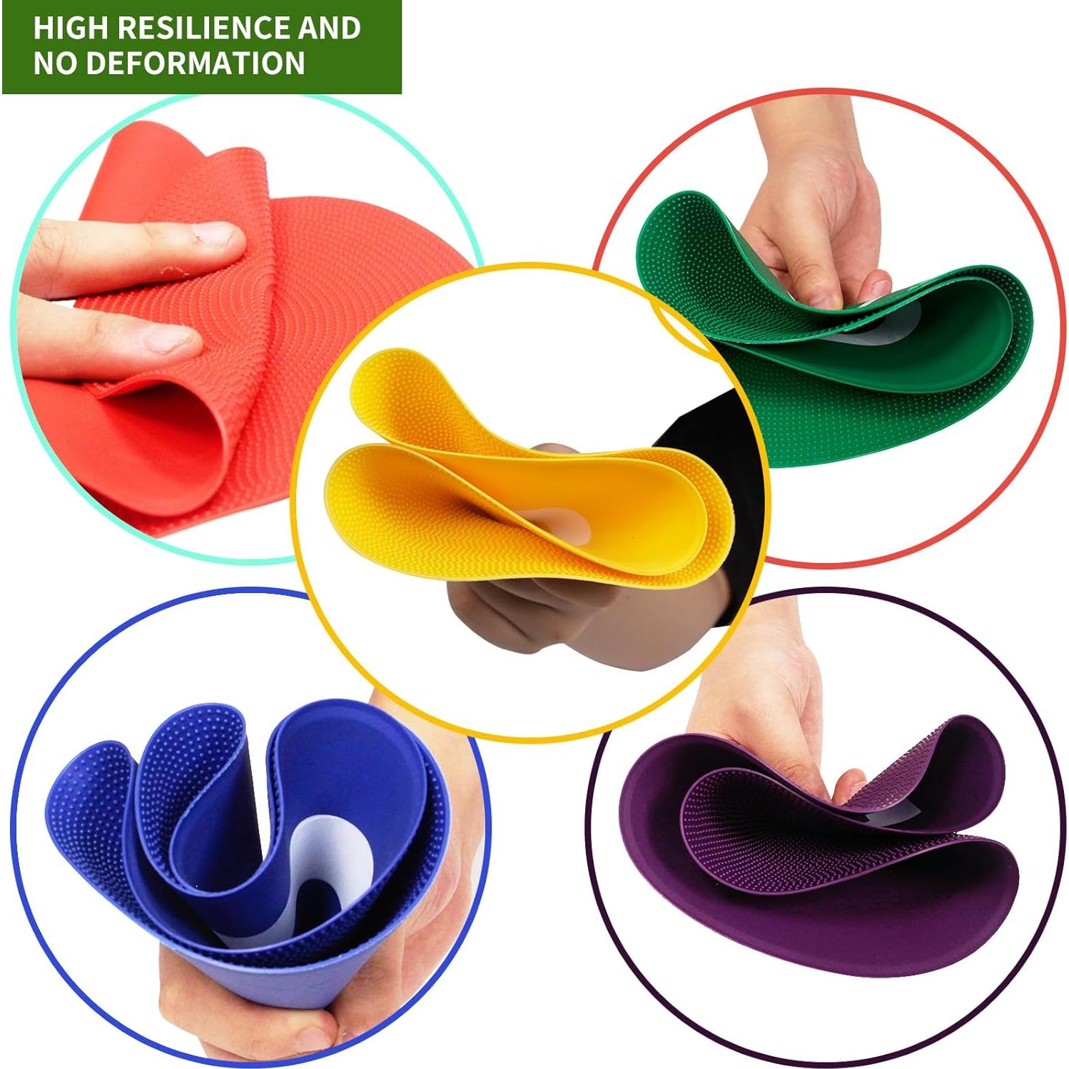 Marcadores de Poliéster Antideslizantes Nuburbur 22.86 cm 10PCS