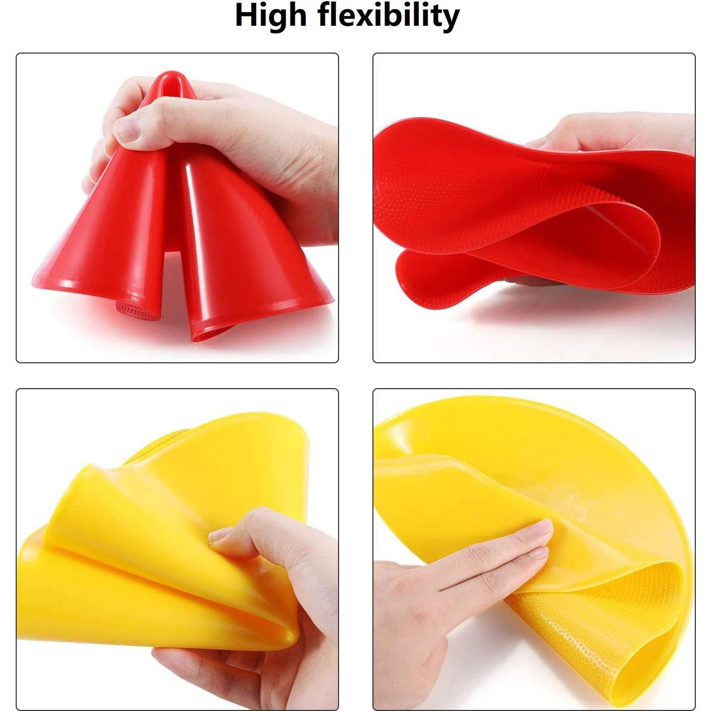 Marcadores de Agilidad Little Polly 23 cm Antideslizantes 10pcs