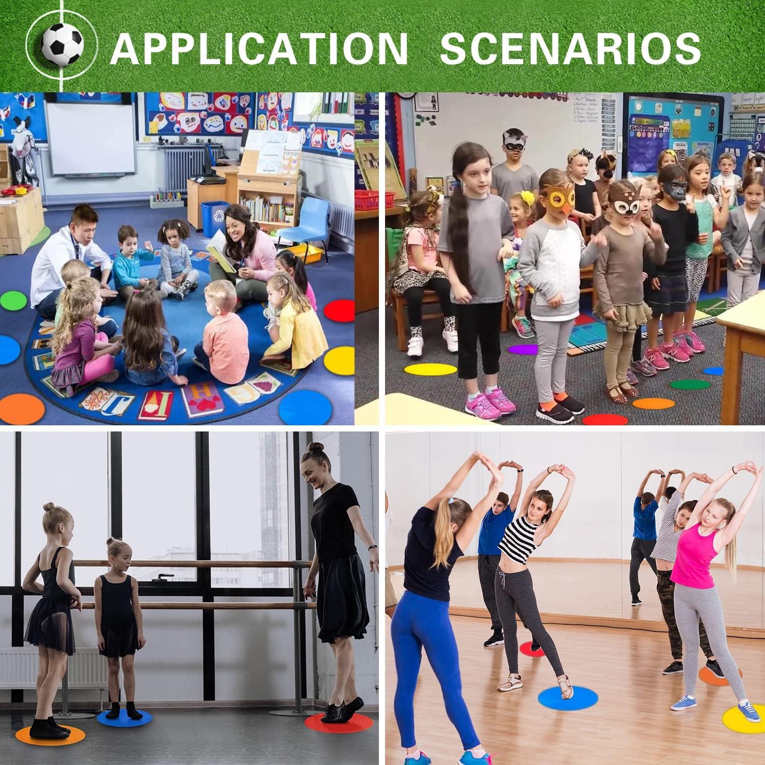 18 Pcs Marcadores de Punto Antideslizantes PIKZH 9 Colores 23 cm