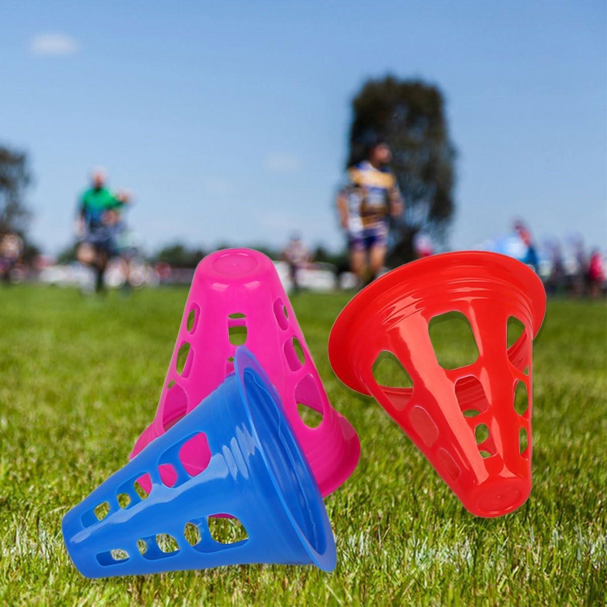 30 Conos de Entrenamiento Ewanda para Fútbol y Patinaje