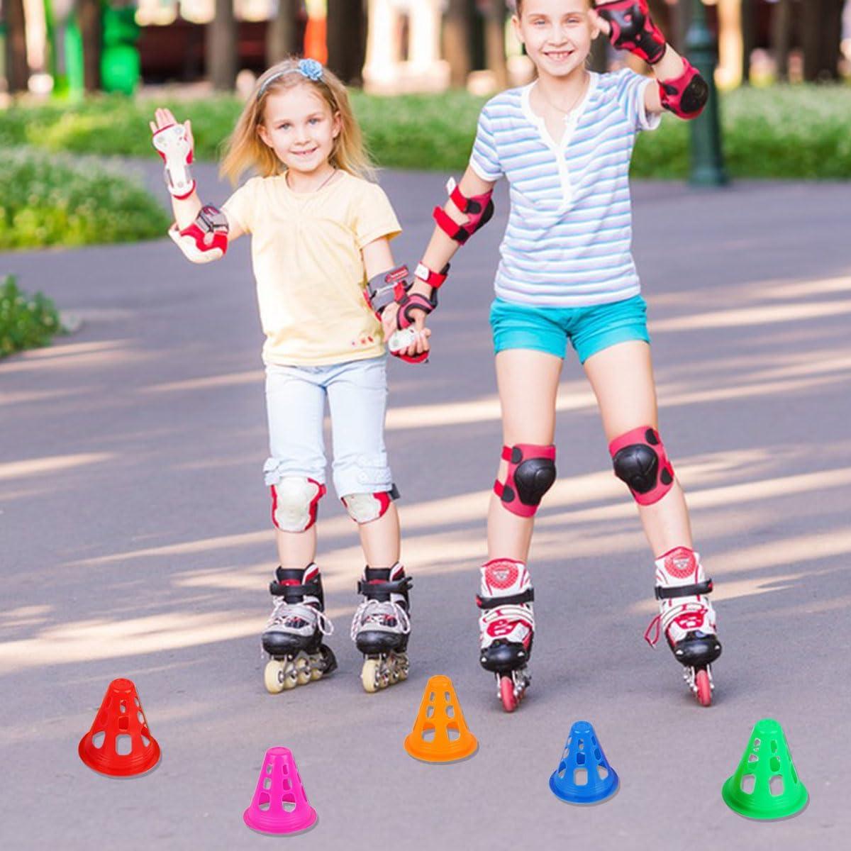 30 Conos de Entrenamiento Ewanda para Fútbol y Patinaje