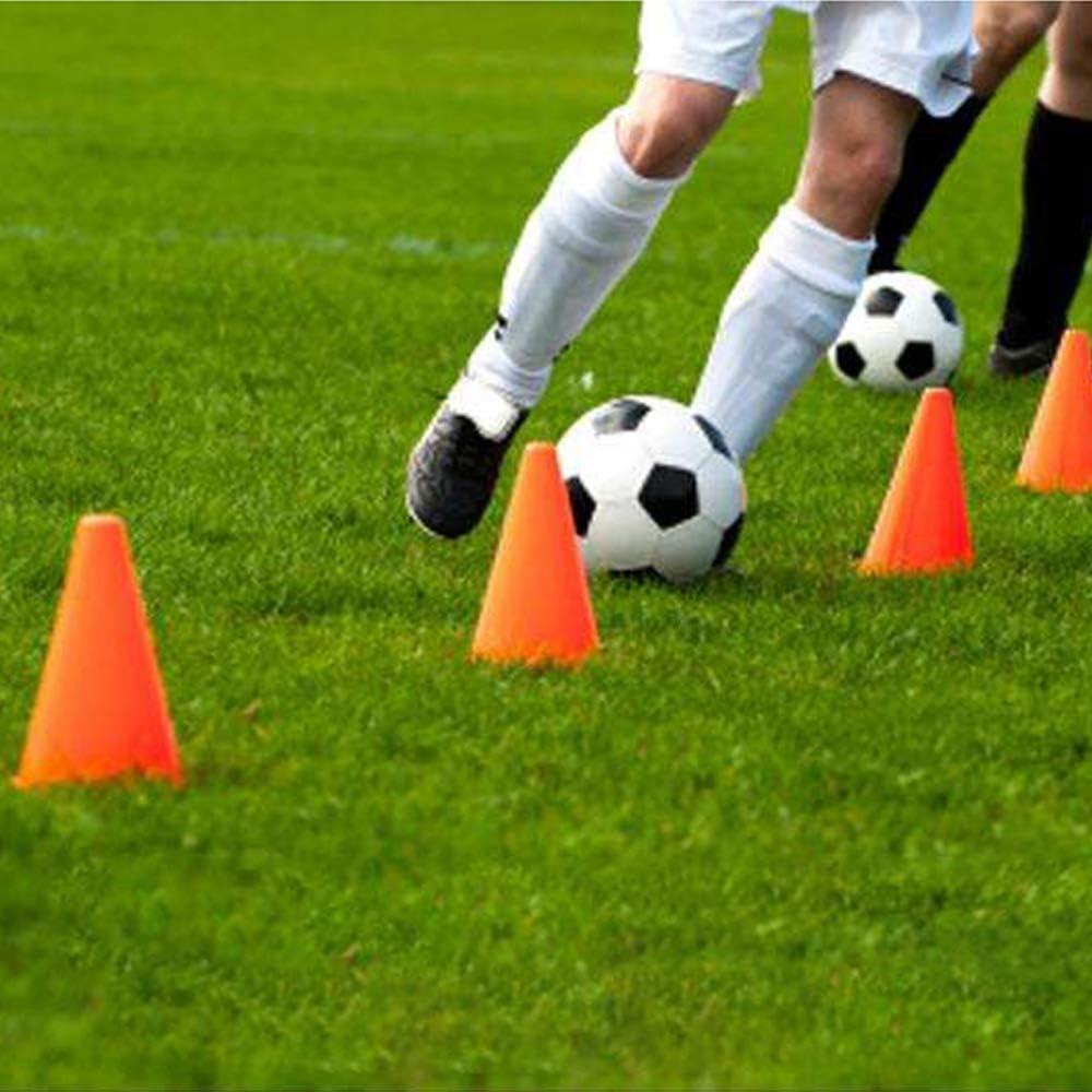 Conos de Entrenamiento TNZMART 18 cm Plástico Agilidad Fútbol