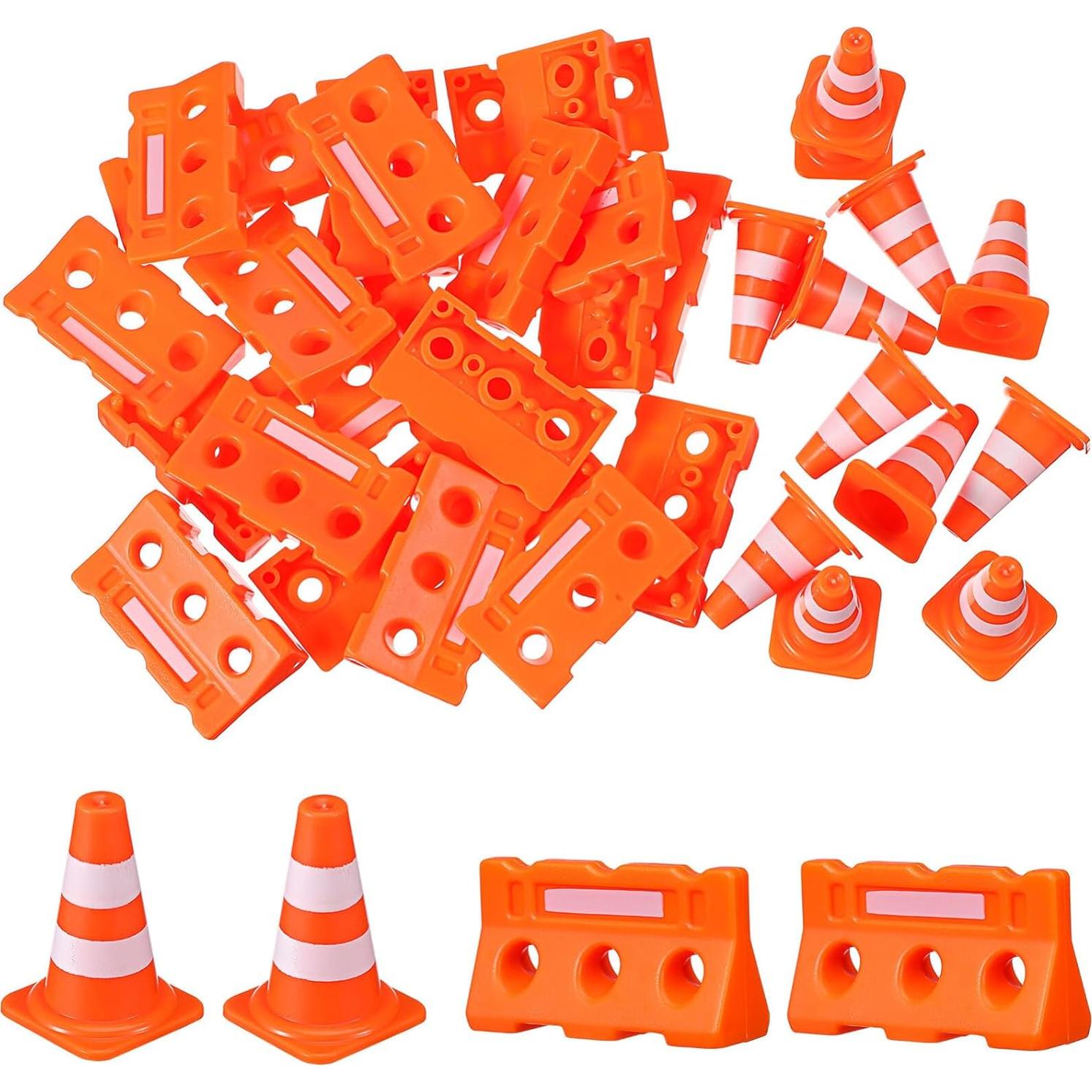 Mini Conos de Tráfico Gadpiparty 24 Piezas Juguete Educativo