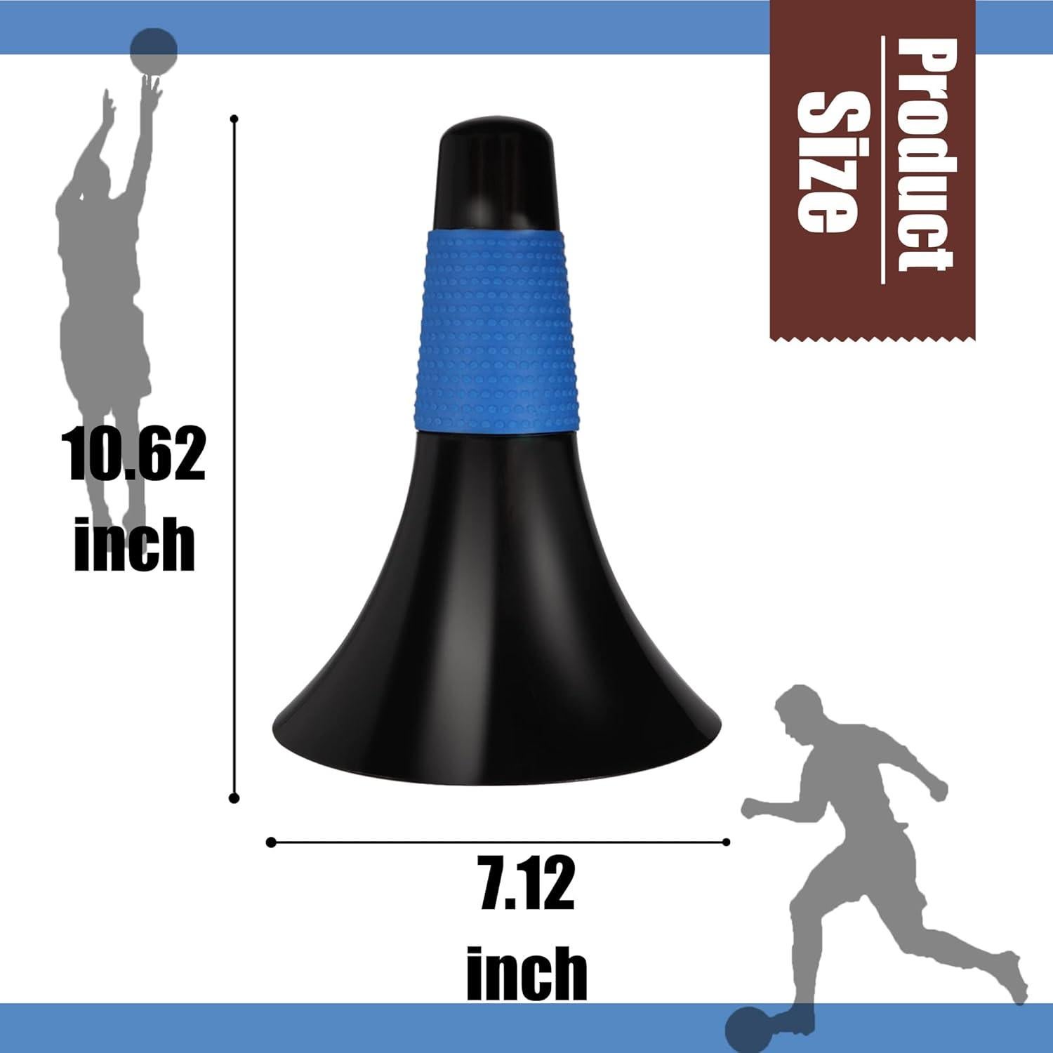 Conos de Entrenamiento Agilidad Hosolee 23 cm Paquete de 8