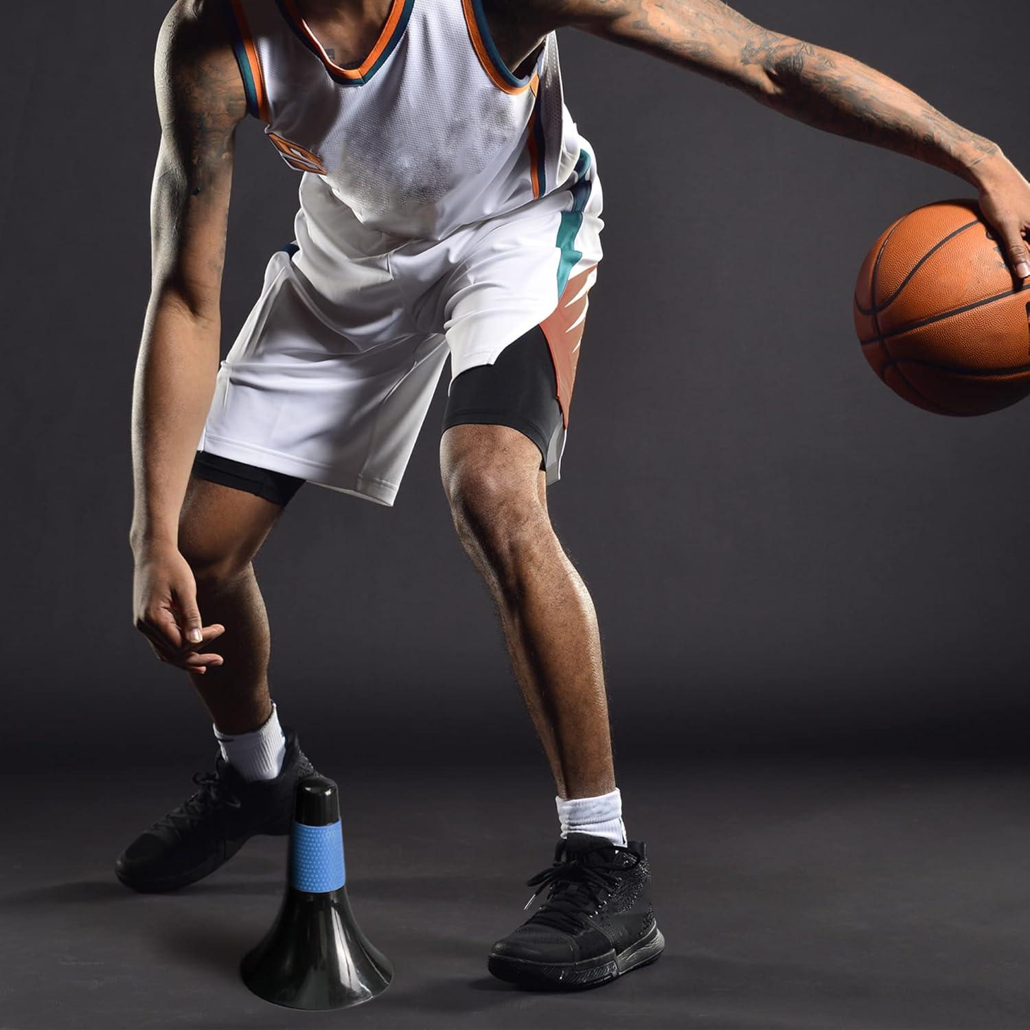 Conos de Entrenamiento Agilidad Hosolee 23 cm Paquete de 8