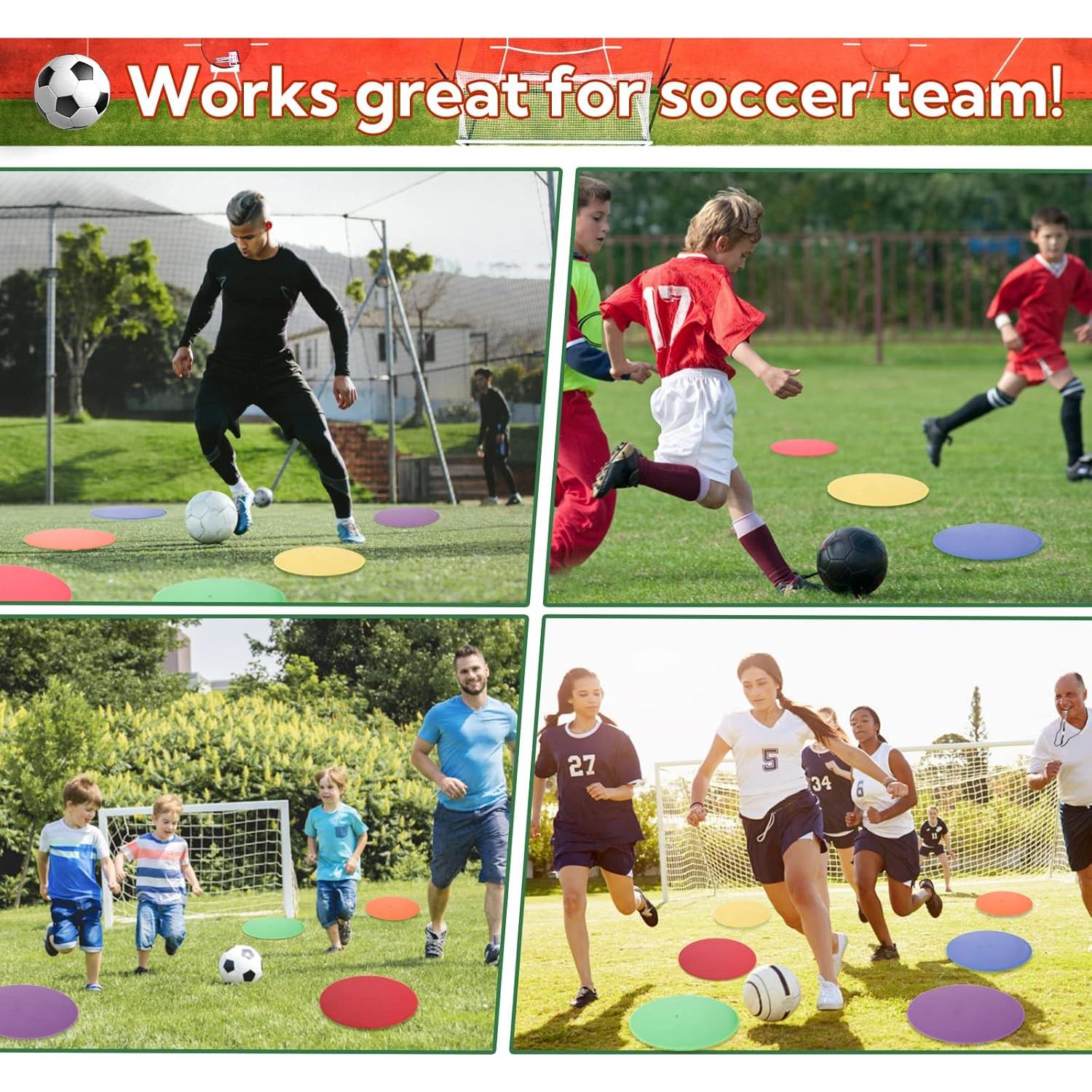 Marcadores de Punto de Vinilo Antideslizante Suprwin 30 Pcs