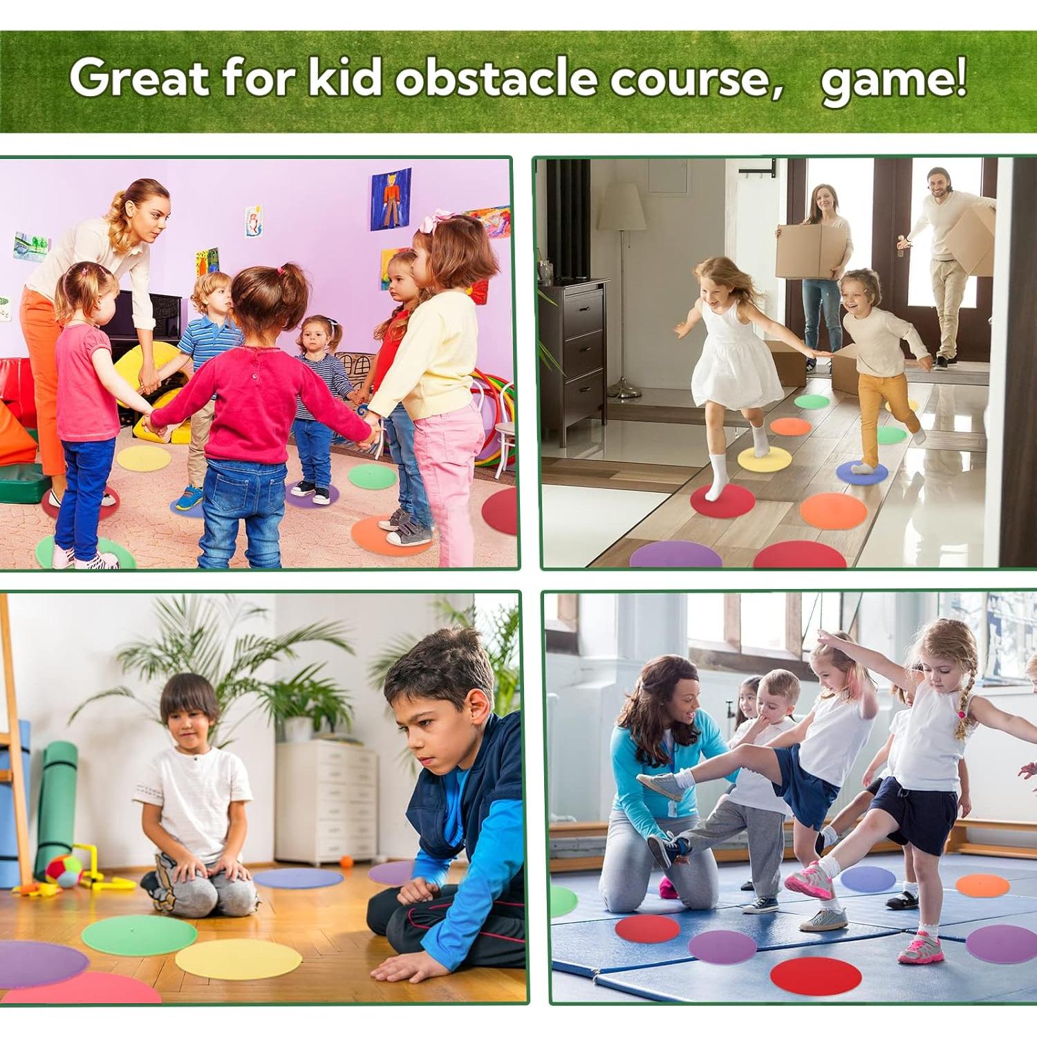 Marcadores de Punto de Vinilo Antideslizante Suprwin 30 Pcs