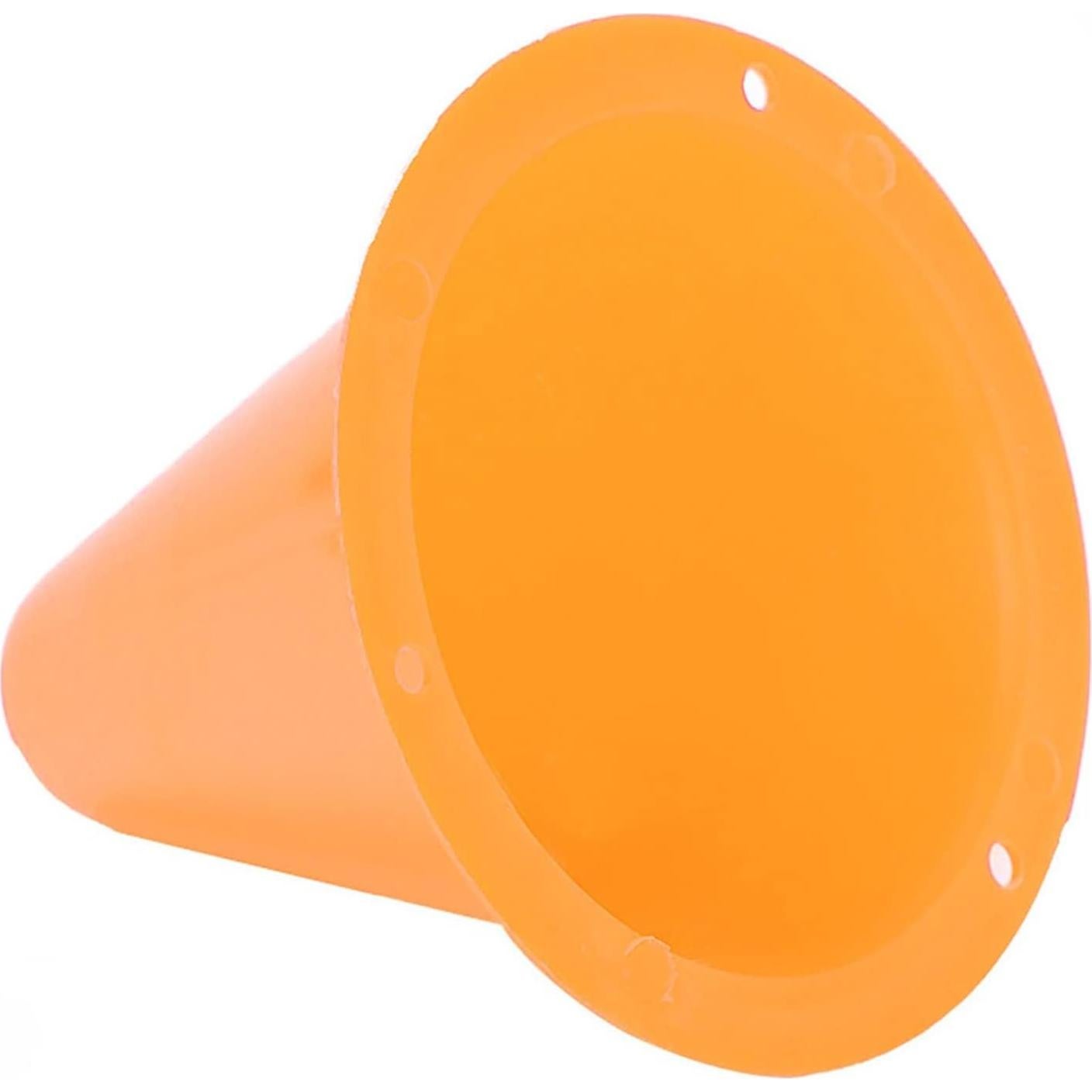 Conos de Fútbol Cyrank 10PCS Naranja 8.5cm Entrenamiento