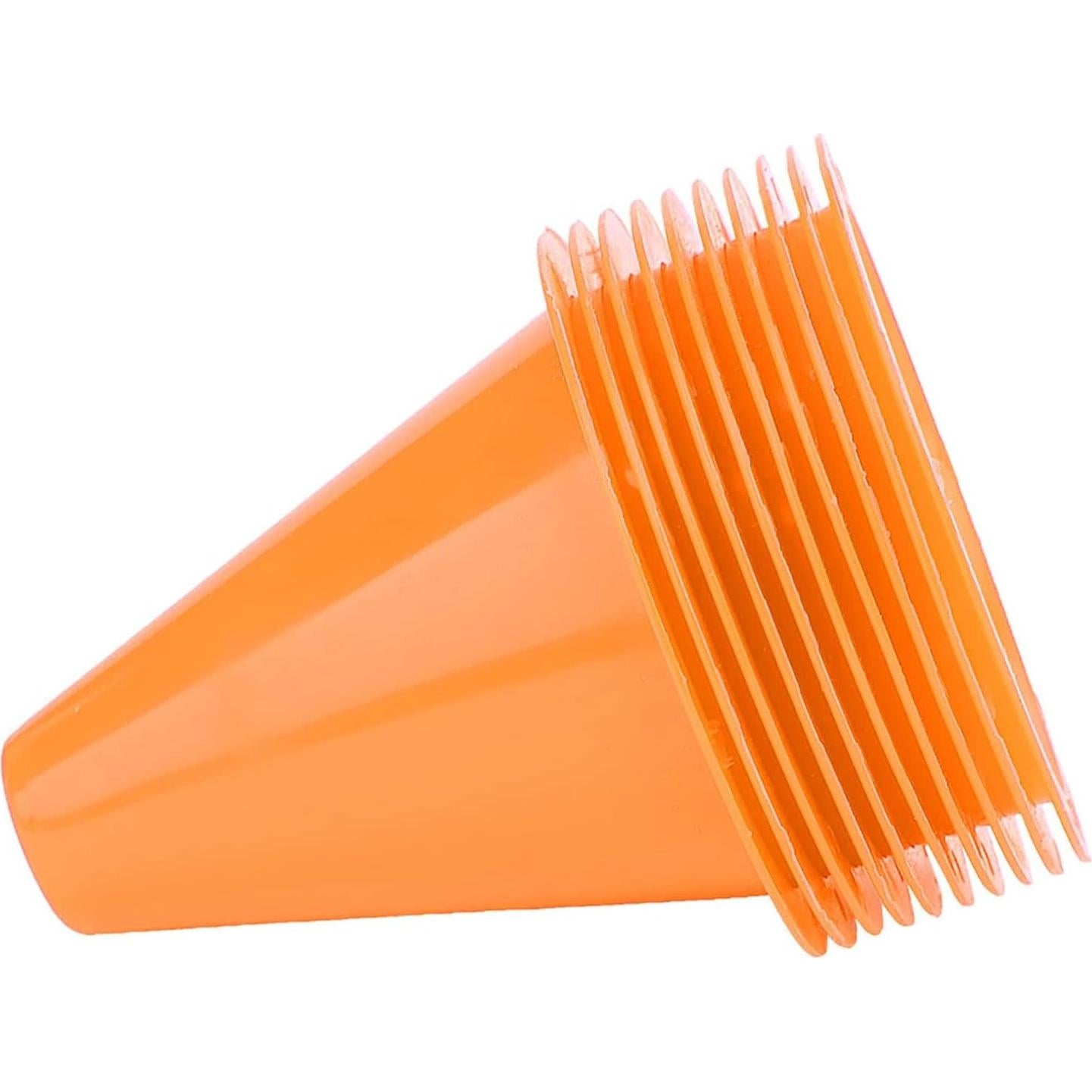 Conos de Fútbol Cyrank 10PCS Naranja 8.5cm Entrenamiento