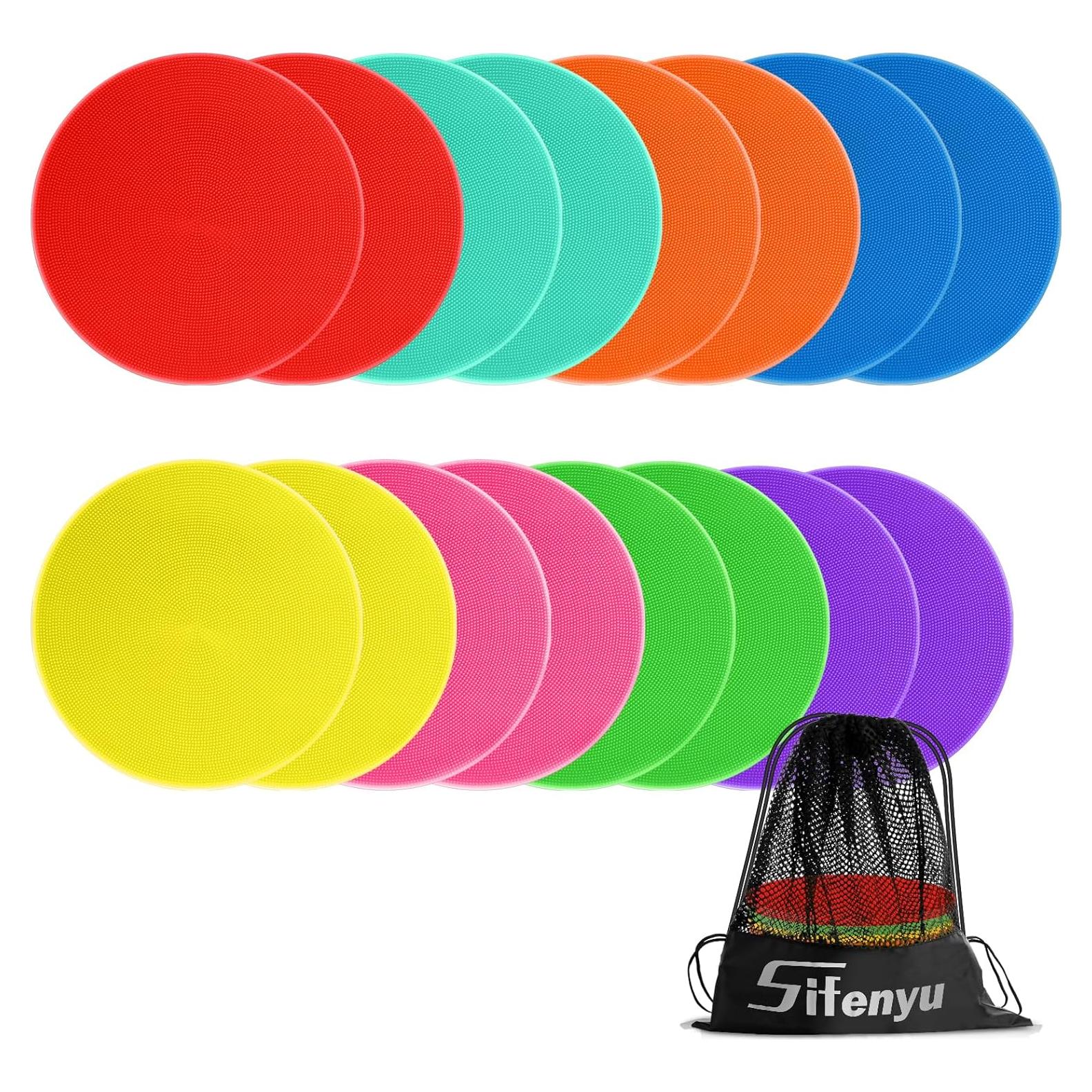 Marcadores de Puntos de Polietileno SIFENYU 9" 16 Pcs Colores